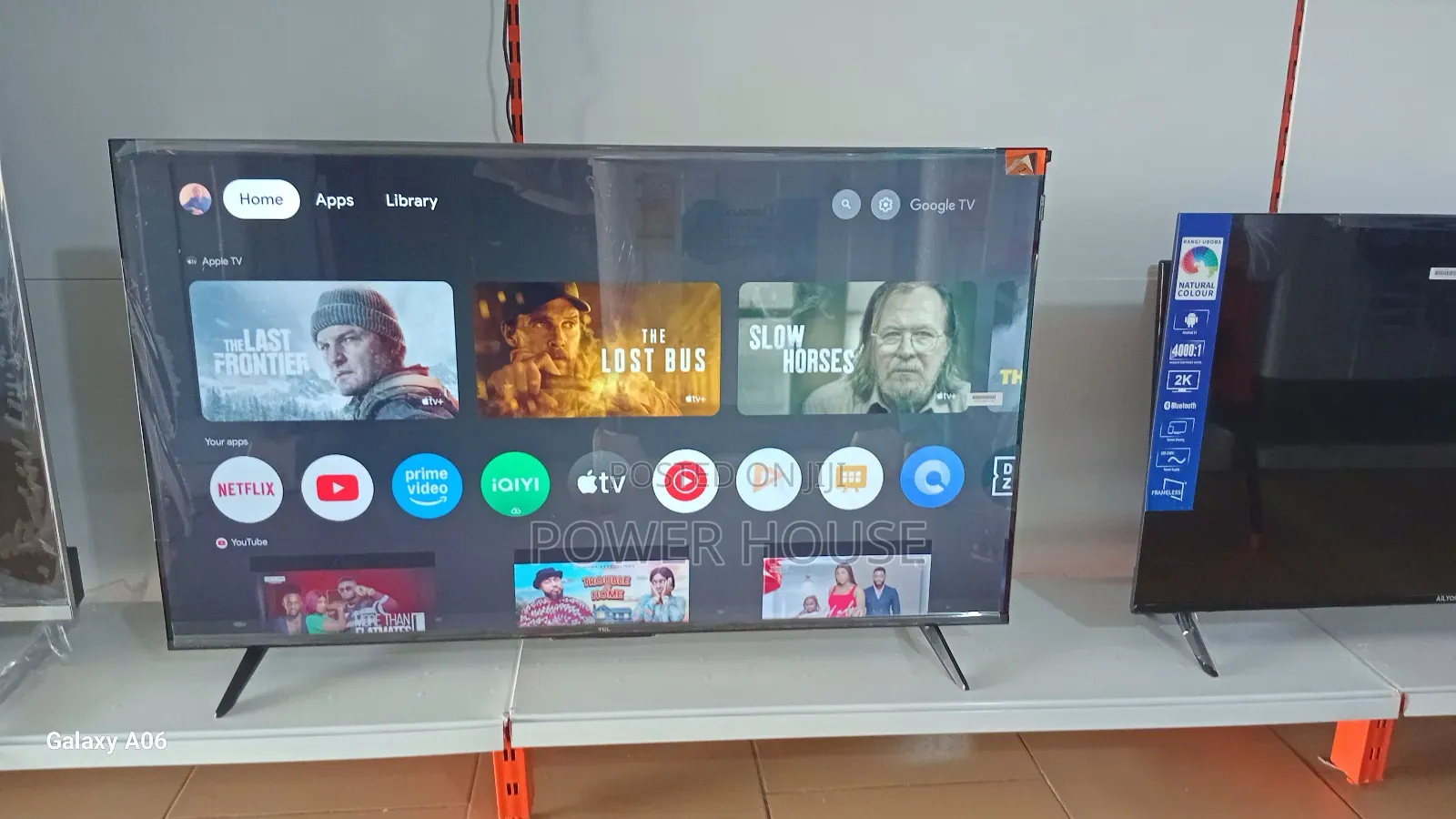 Here and Now TCL 50inches Qled Smart Tv Cool TCL 50inches Qled Smart