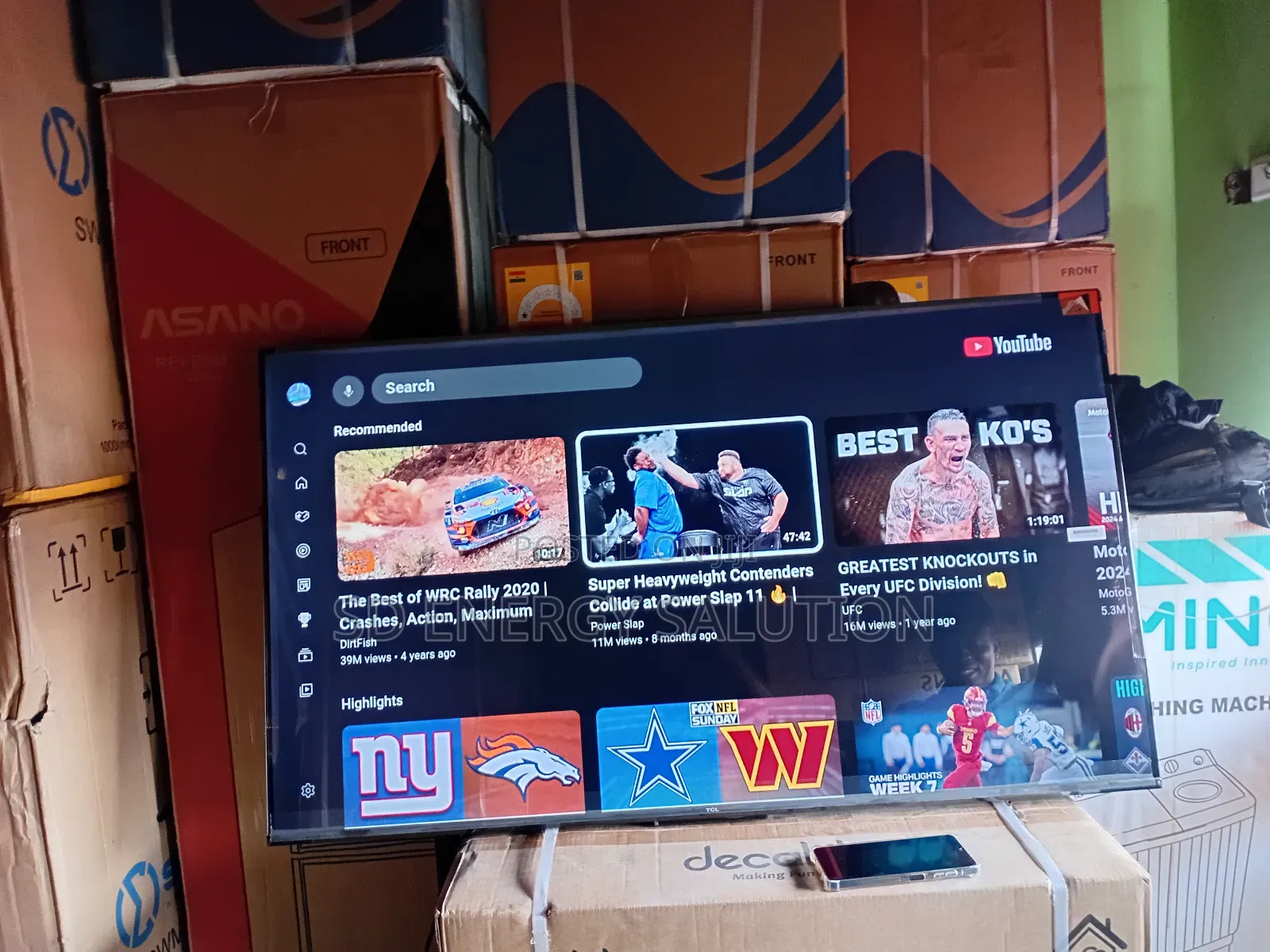 Beauteous Graphic With TCL 50inches Smart Living Goofy TCL Tv