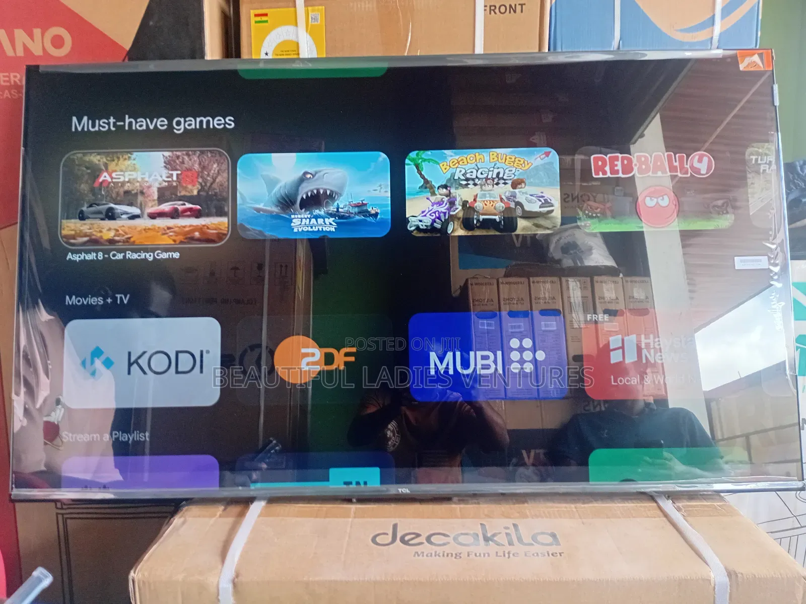 Absorbing Tv TCL 43inches Crucial Smart Home Happiness TCL