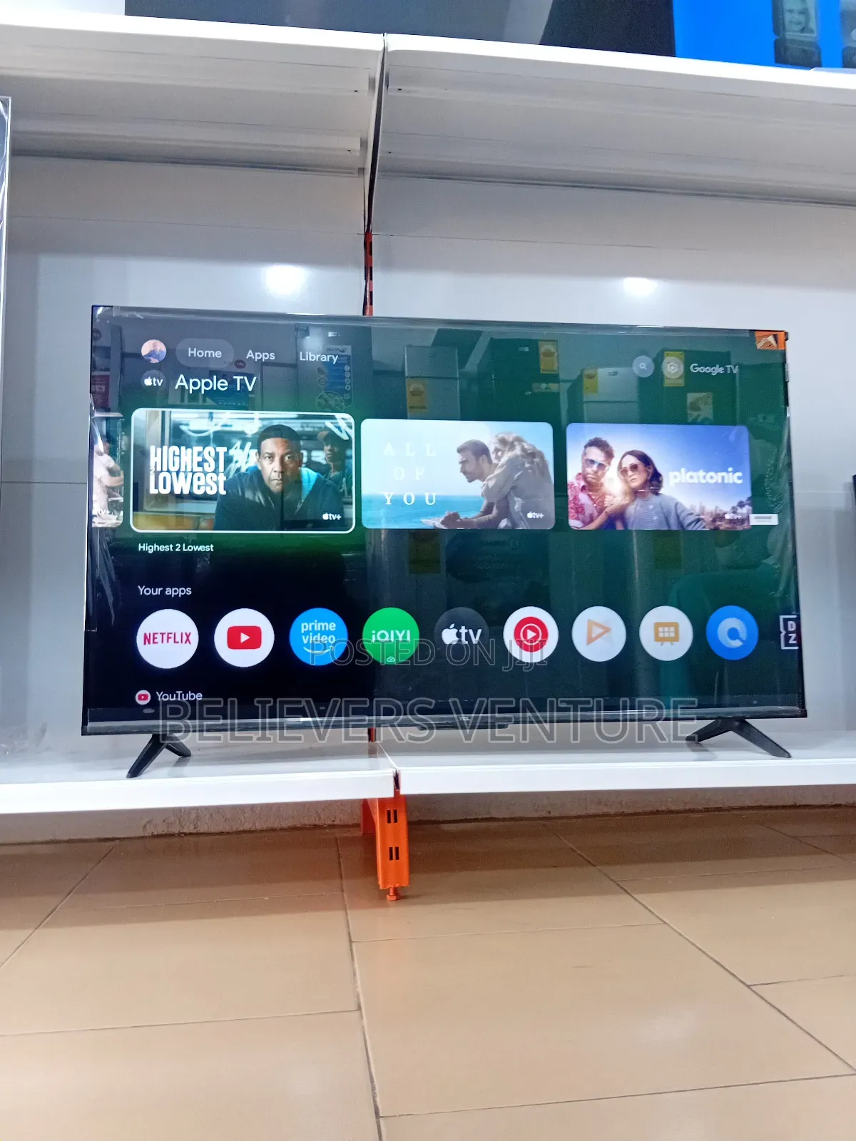 Watch All New Entertainment TCL Google Tv Qled 43inches