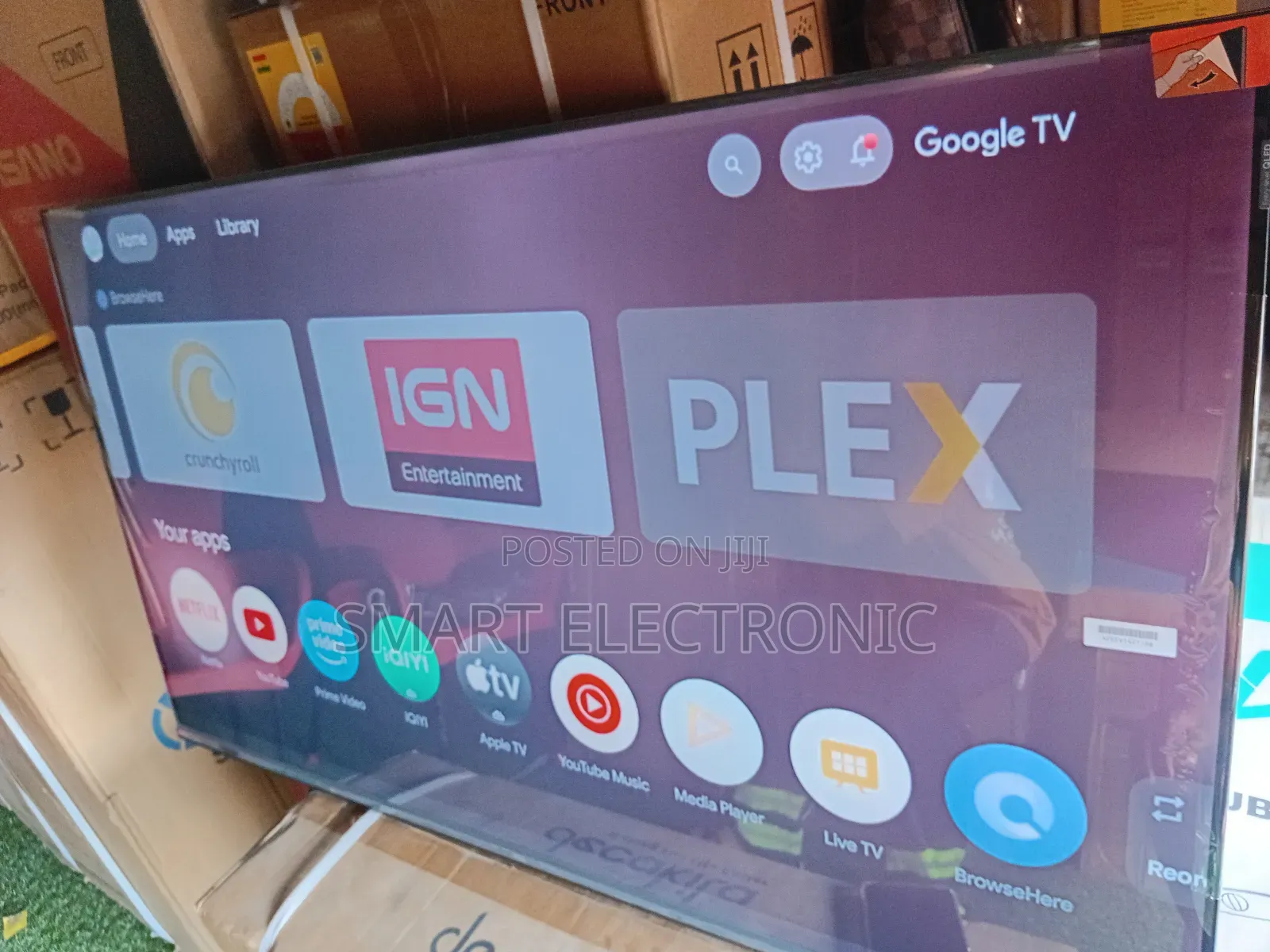 Infinity Play Smart TCL 50inches