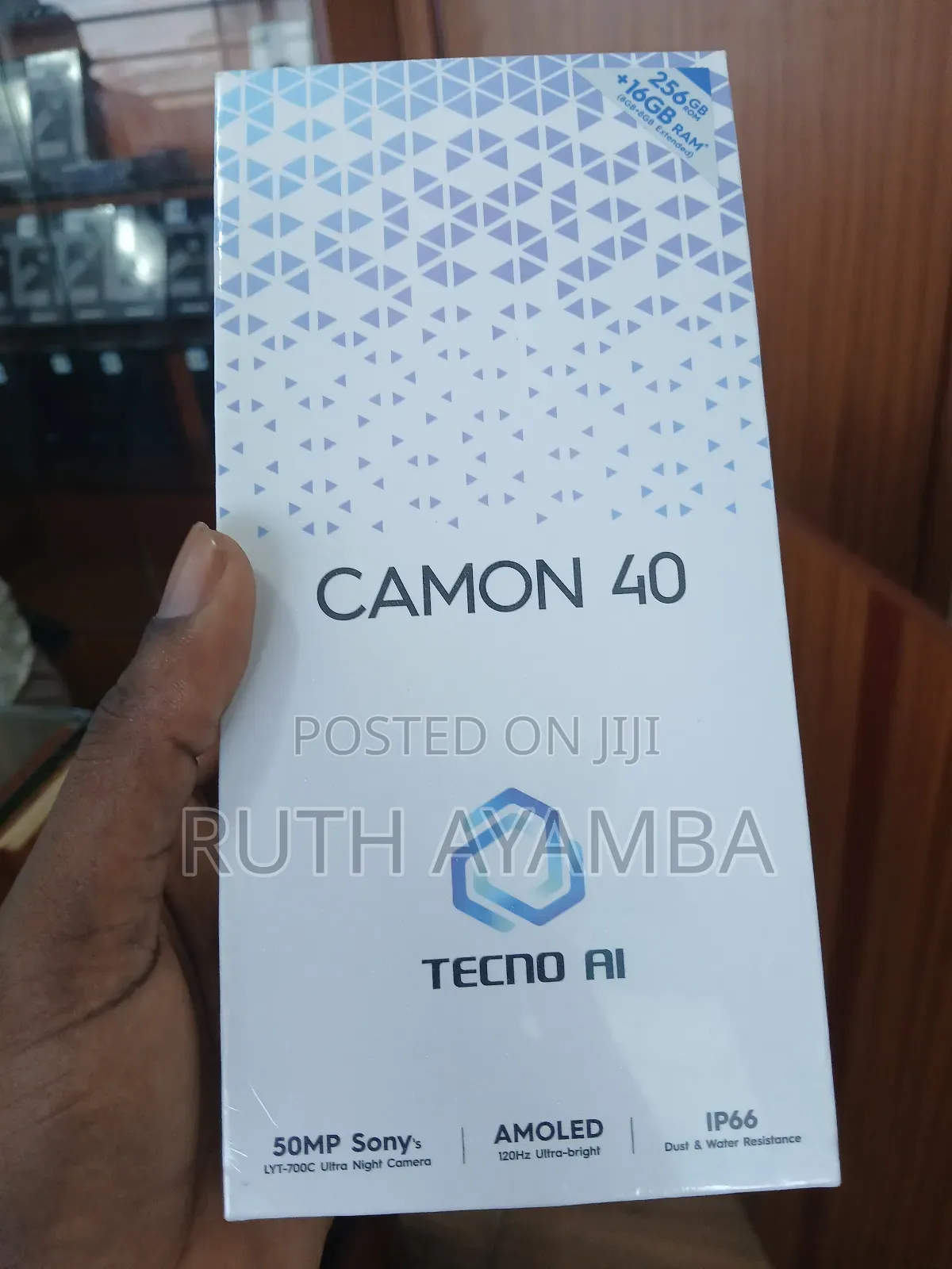 New Tecno Camon 40 256 GB Black