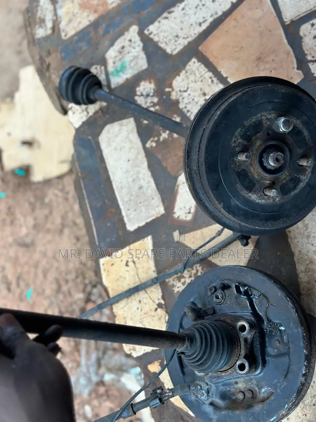 Toyota Vitz,Yaris, Belta Back Hub 4wd