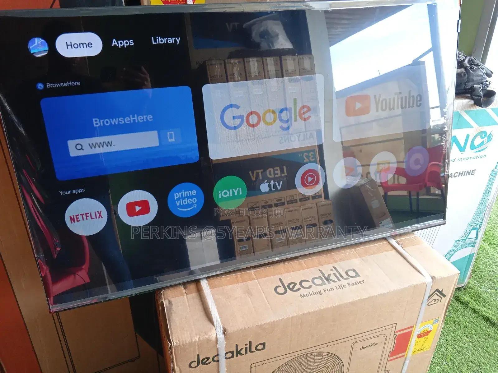 TCL 50 Inches Crystal-Clear Resolution Smart Television