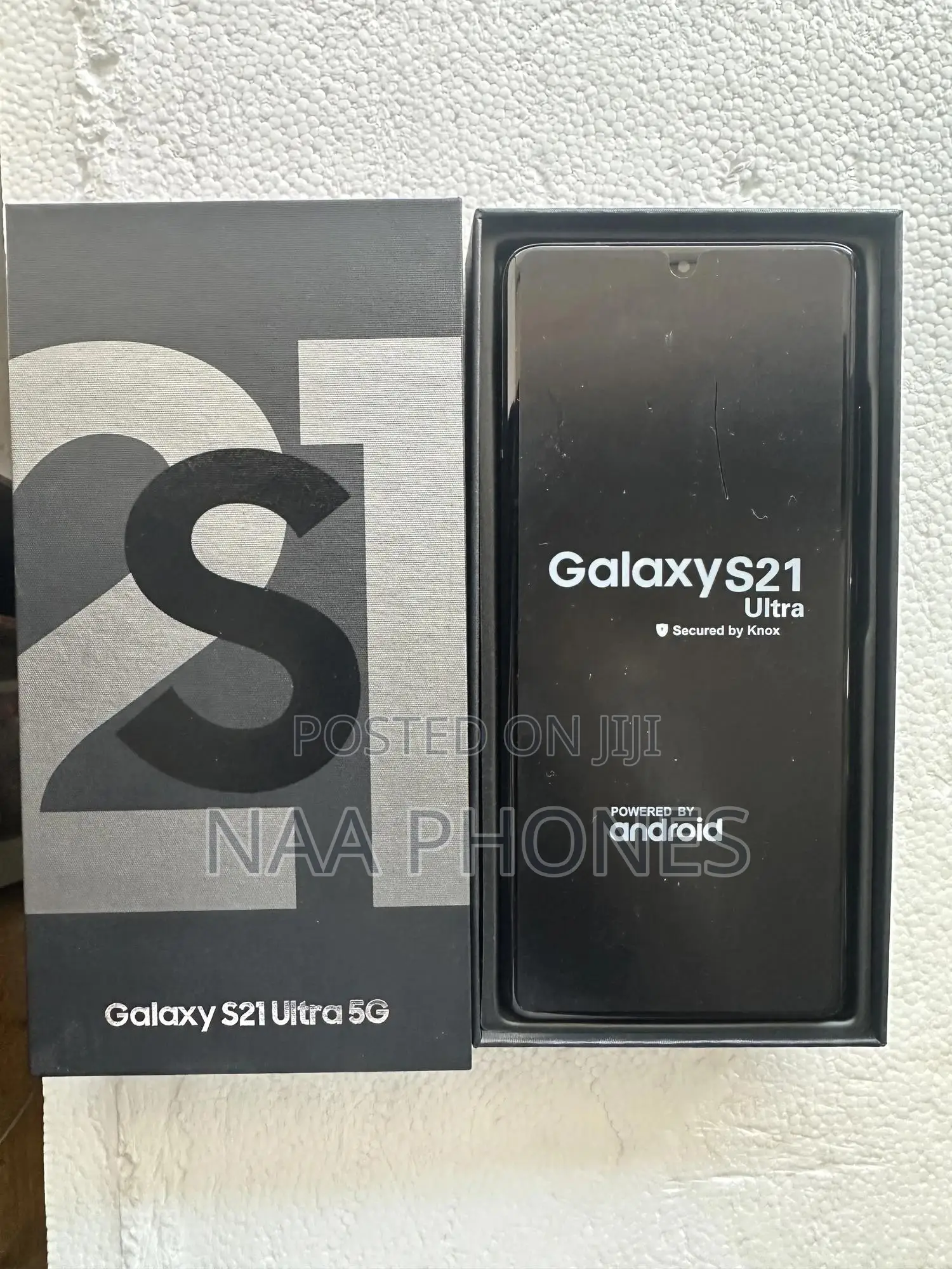 New Samsung Galaxy S21 Ultra 5G 256 GB Black