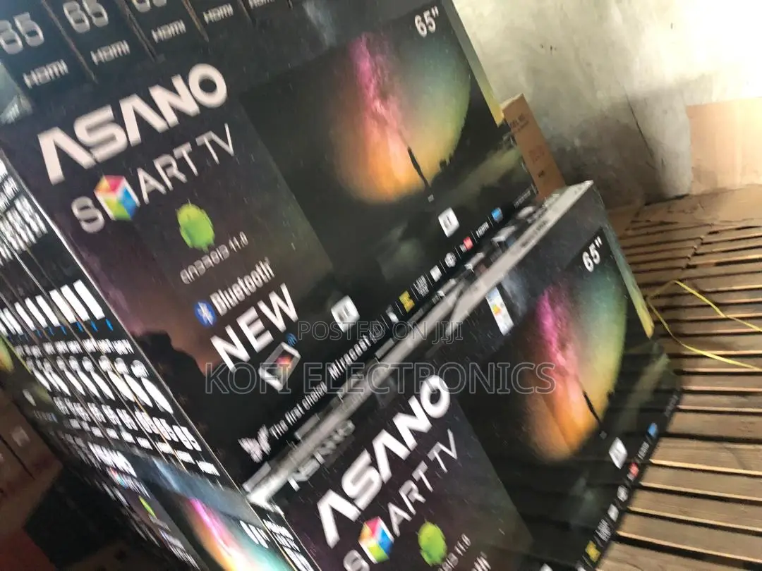 Asano 65” Ultra Hd Smart Television Crystal-Clear Picture Quality