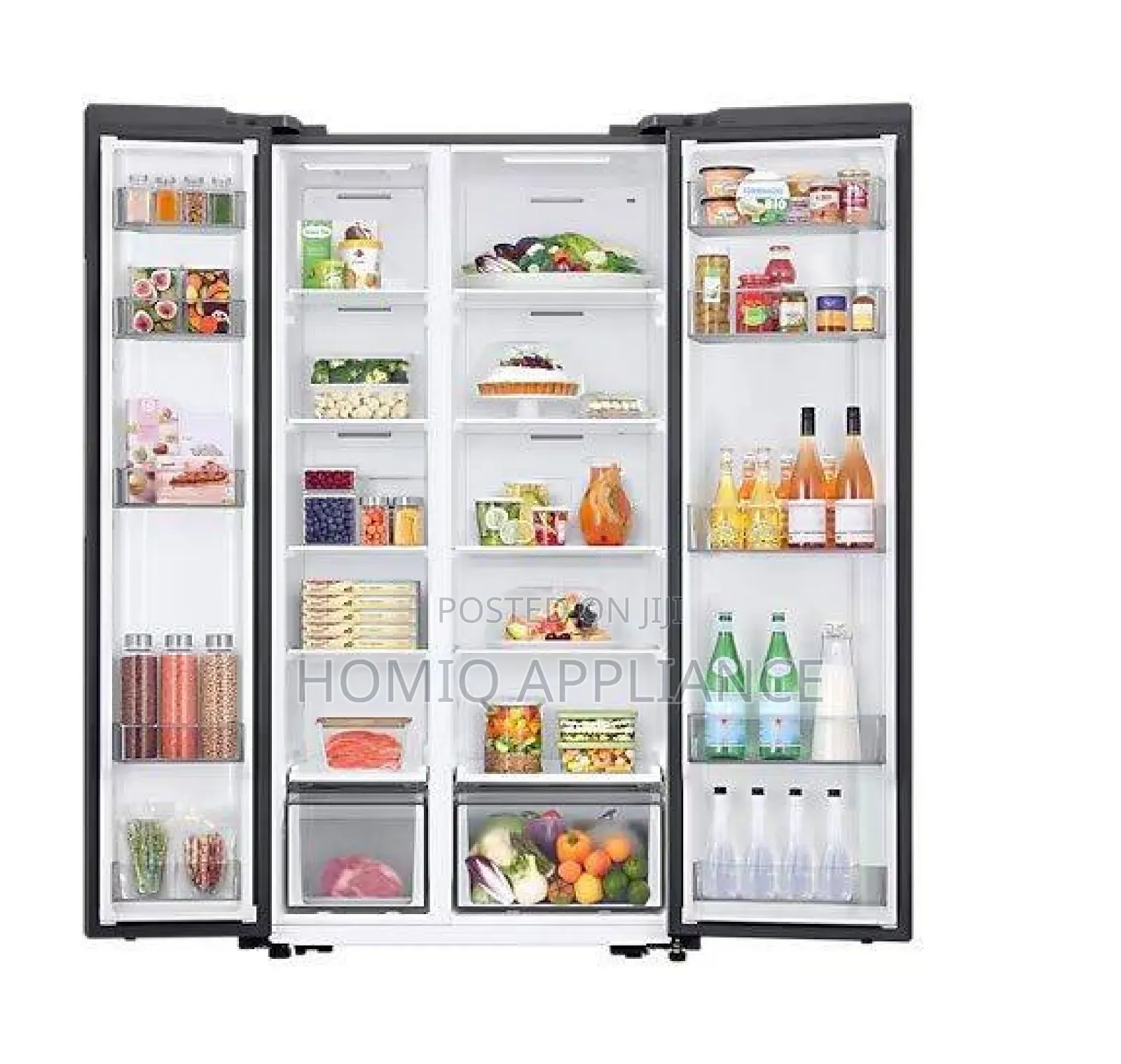 Samsung 583ltrs Side by Side Refrigerator [Rs57dg4000b4gh]