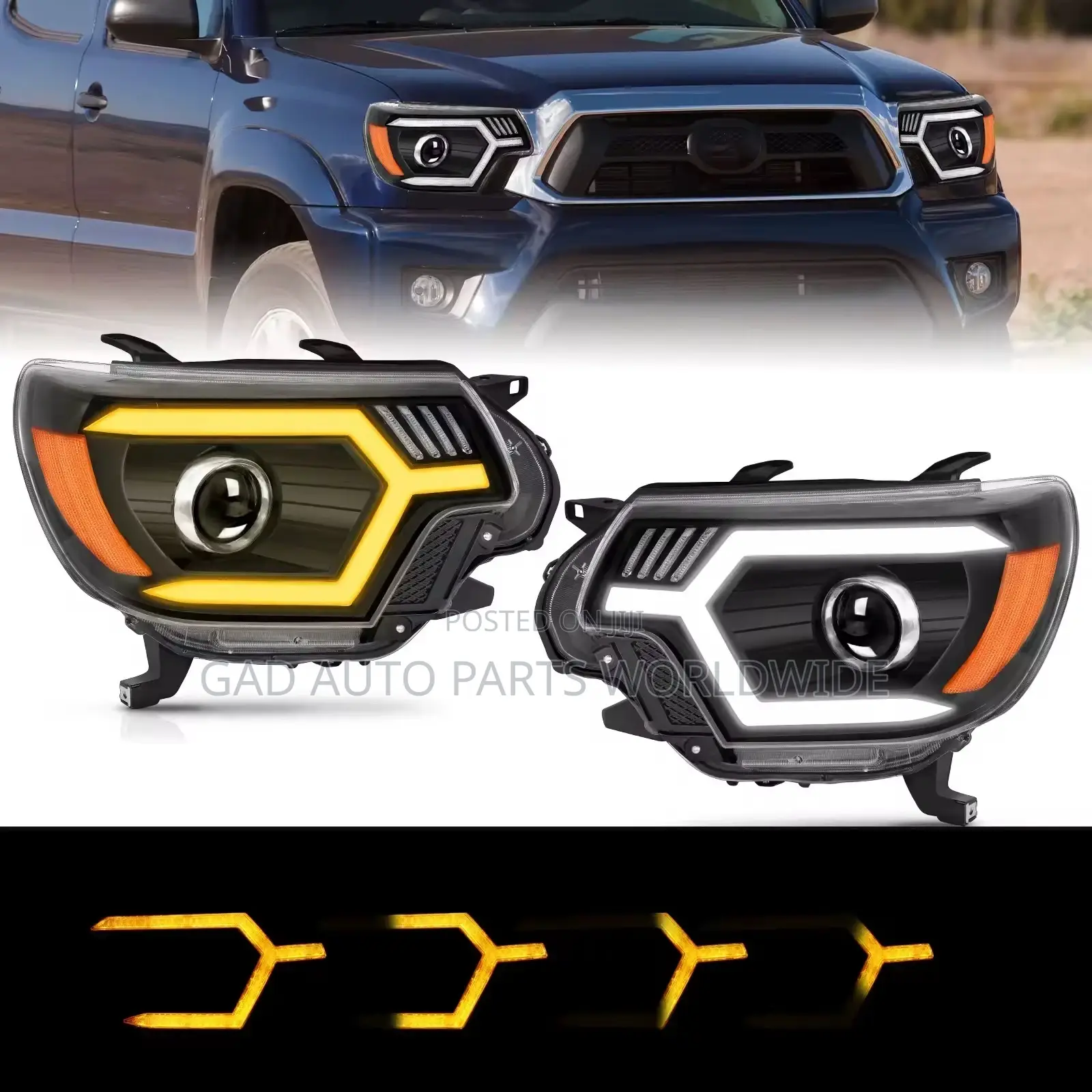 Toyota Tacoma Led Headlights 2012-2015