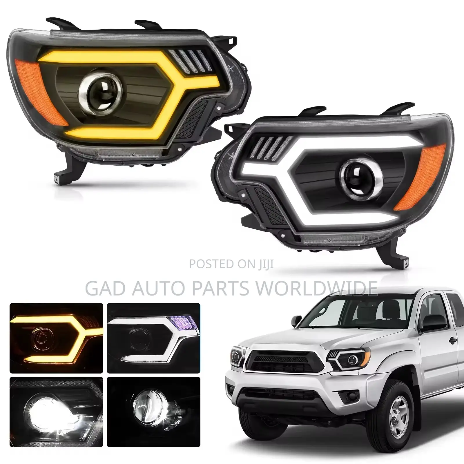 Toyota Tacoma Led Headlights 2012-2015