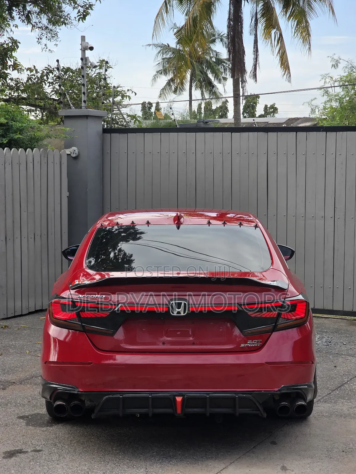 Honda Accord Sport 2.0T 2020 Red