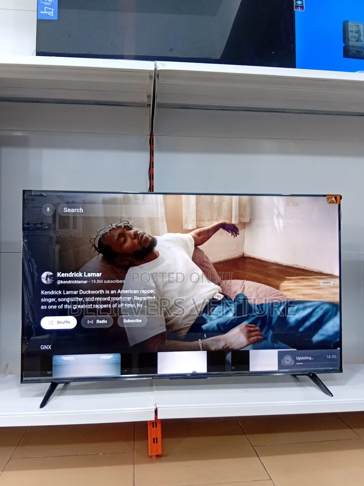 Elegant Experience TCLS 43inches Smart Tv Qled Display