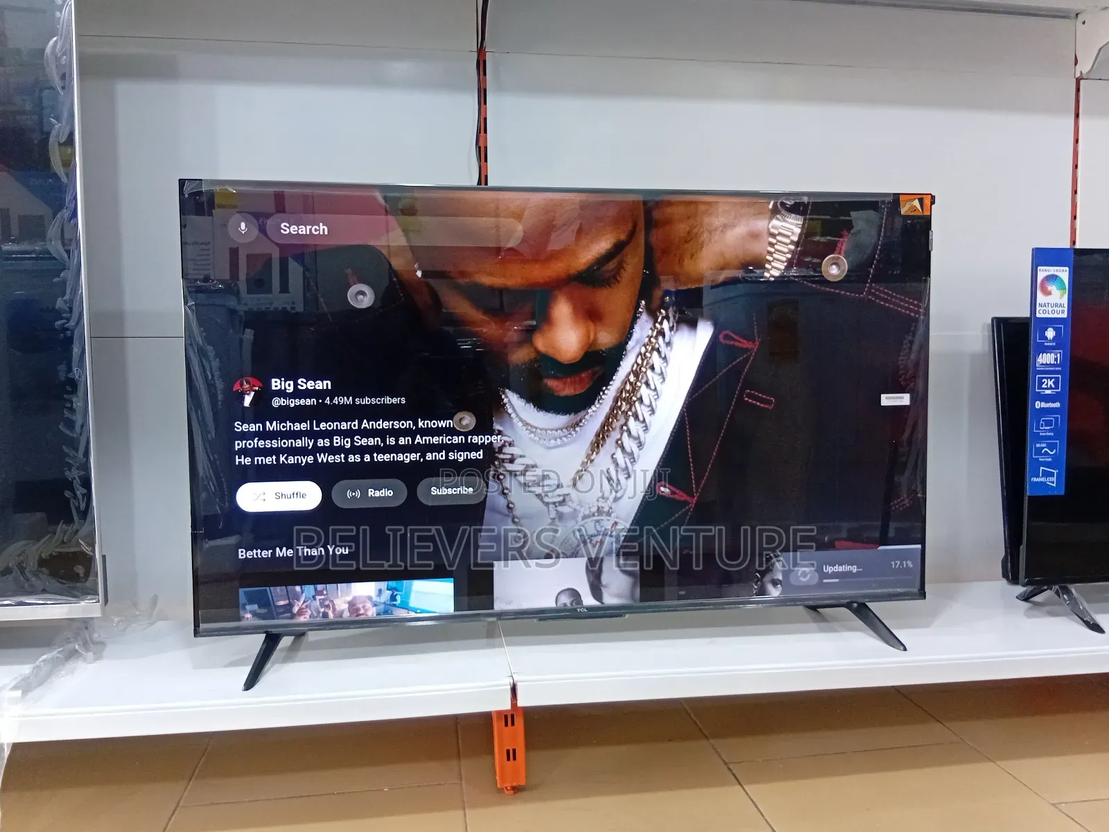 TCL Smart Tv 43inch Wide Qled Display