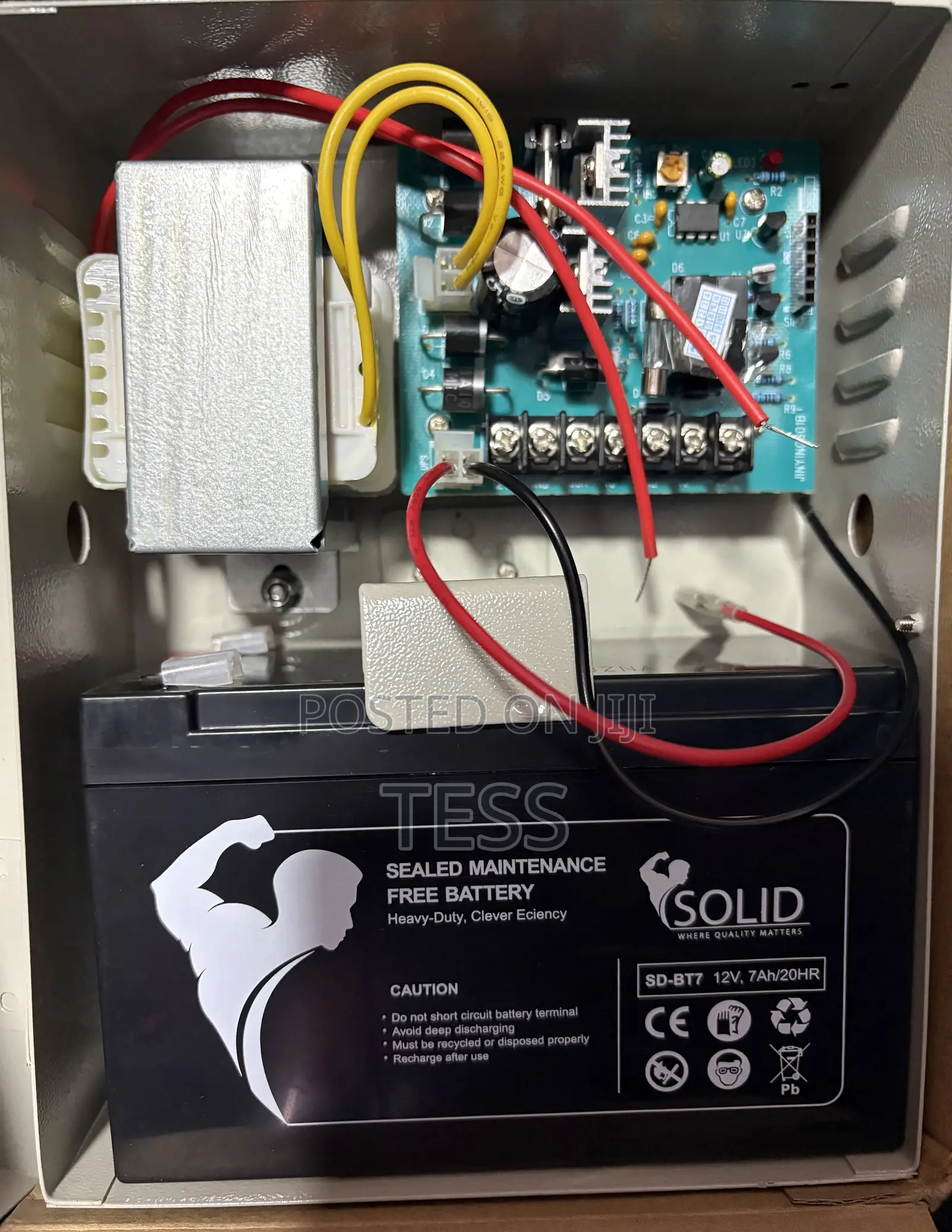 Access Control Power Supply With Battery 7ah