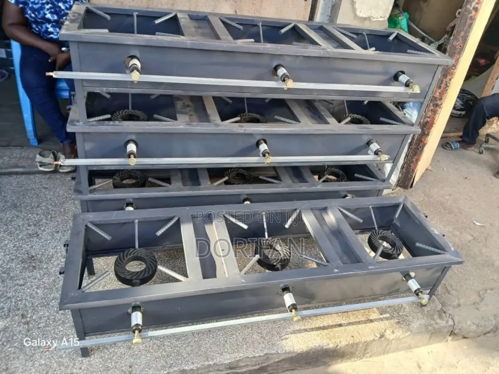 3burner Local Commercial Stove