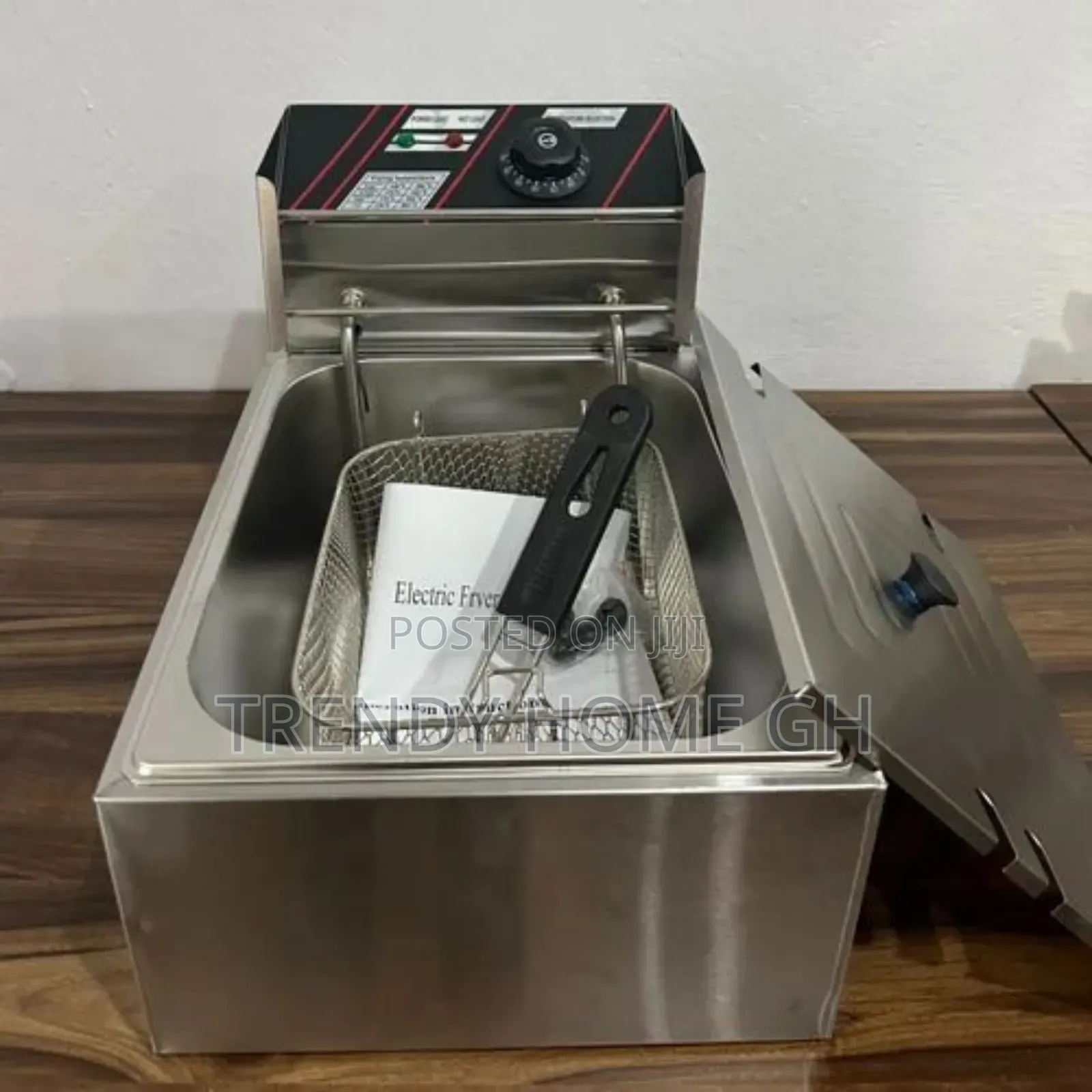 Single 6 Liters Deep Fryer