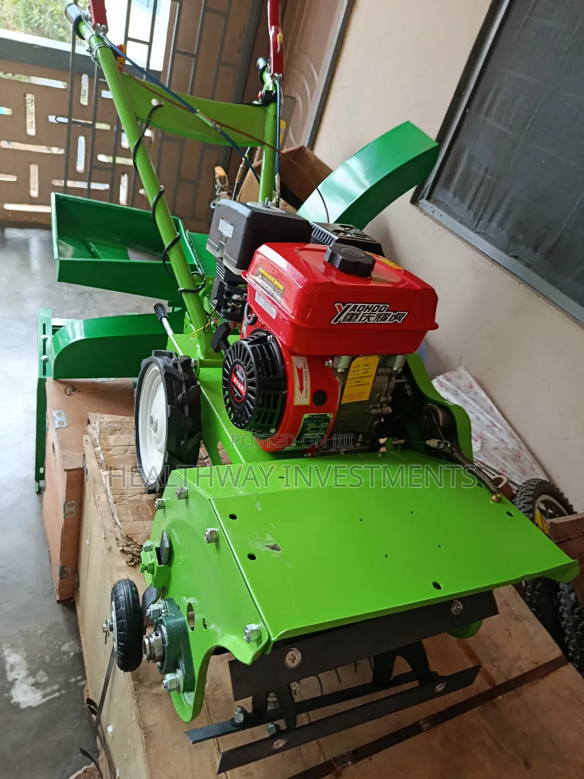 Power Weeder Machine 4 Wheel
