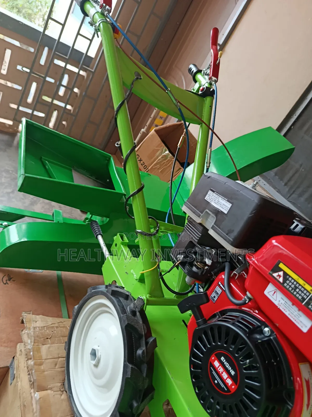 Power Weeder Machine 4 Wheel