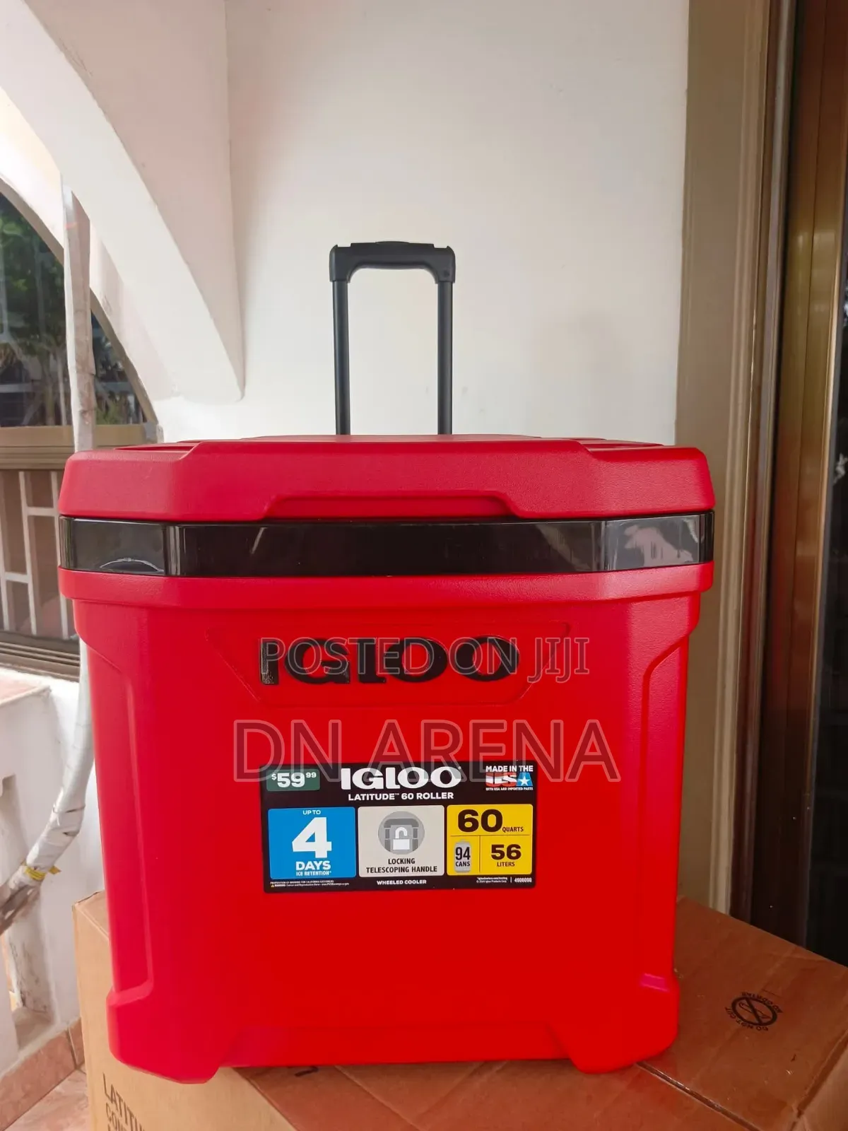 Igloo 60 Quartz Ice Cooler Box Colorful