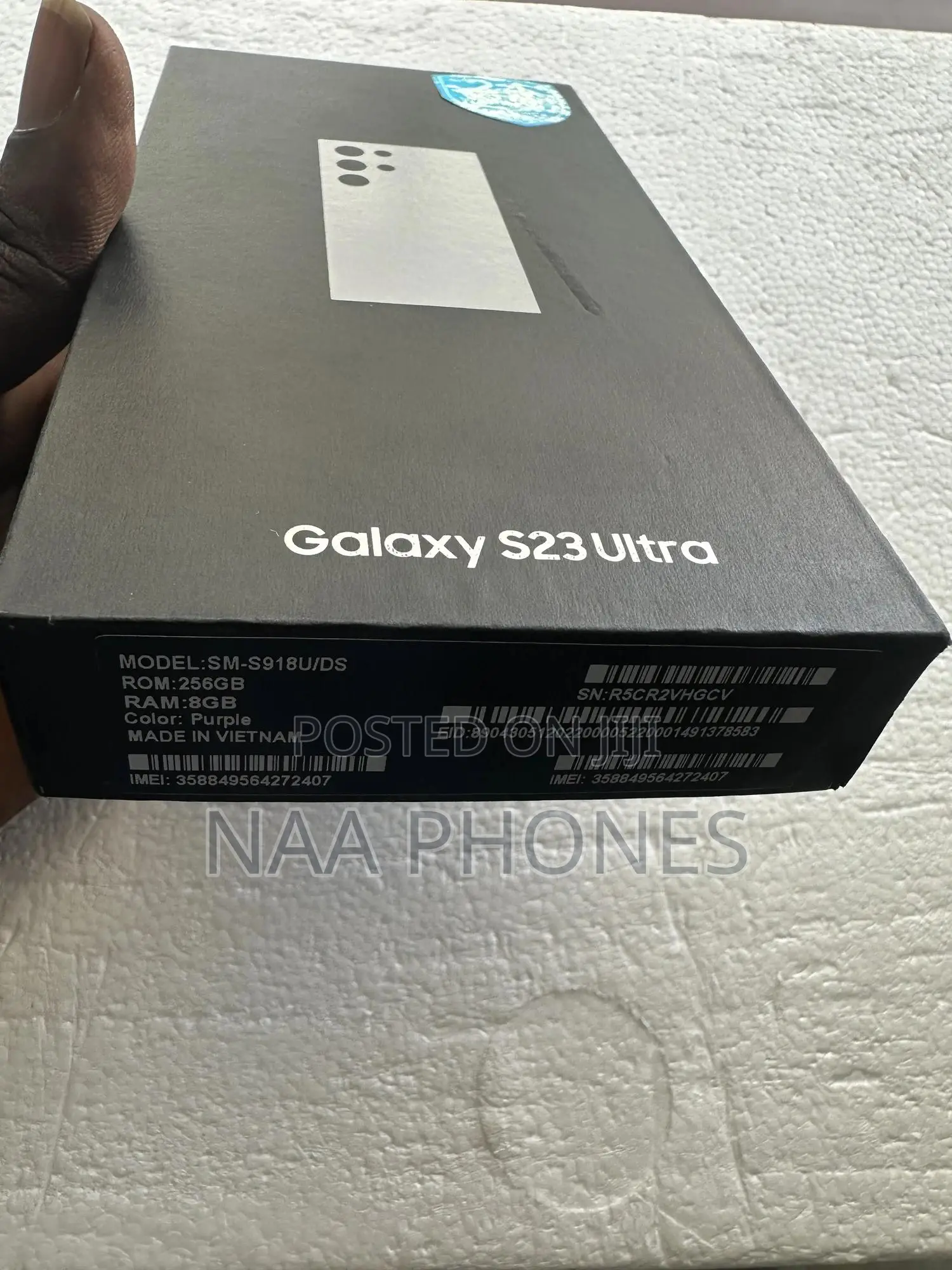 New Samsung Galaxy S23 Ultra 256 GB Pink