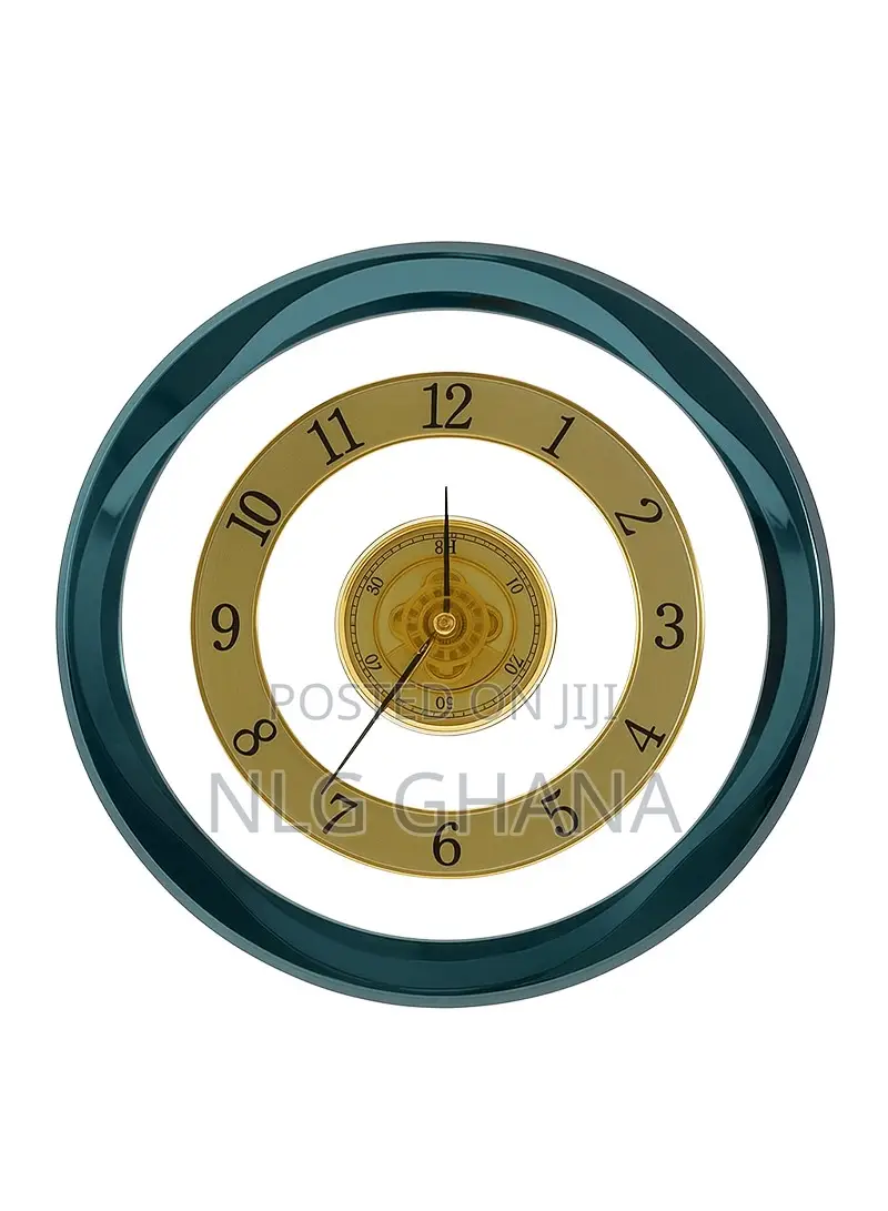 12-Inch Wall Clock Battery Operated Non-Ticking Silent. Ghx5172