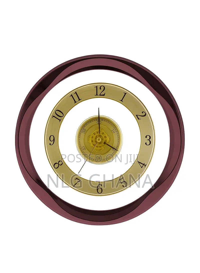 12-Inch Wall Clock Battery Operated Non-Ticking Silent. Ghx5172