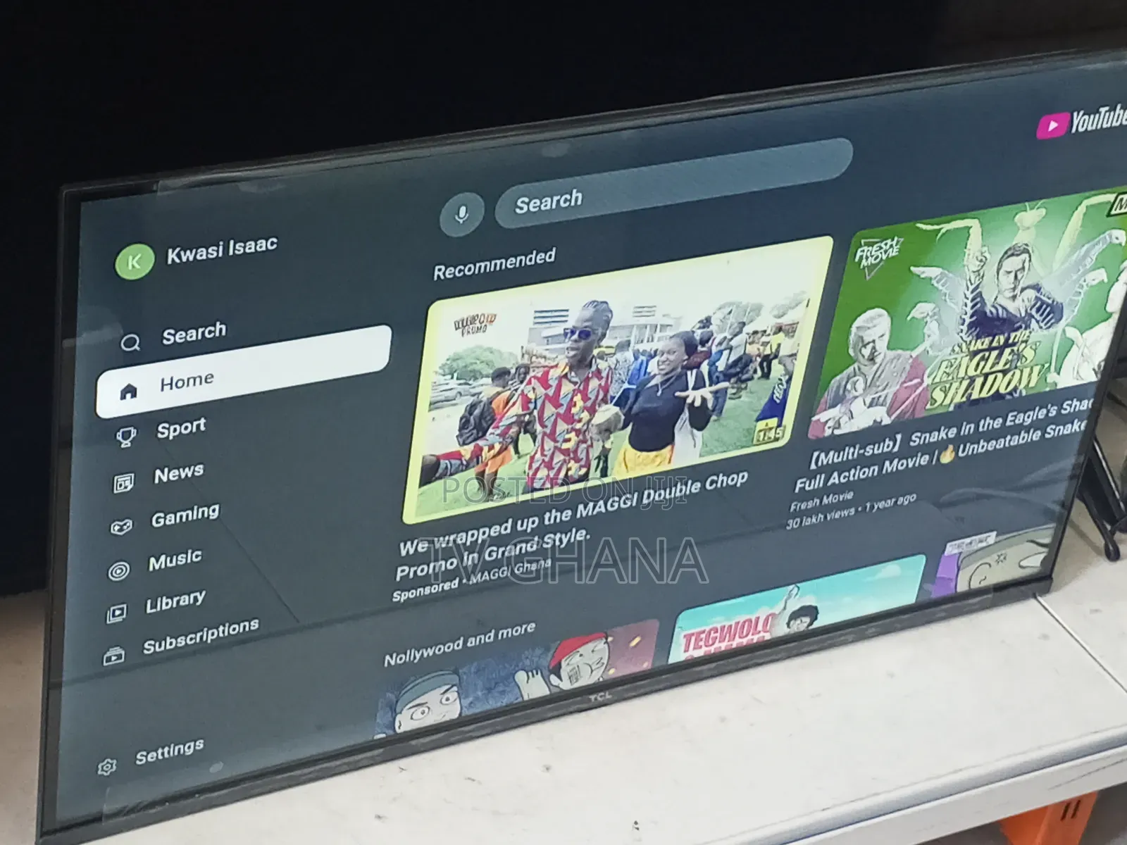 TCL 32 Smart Android Tv Available Now