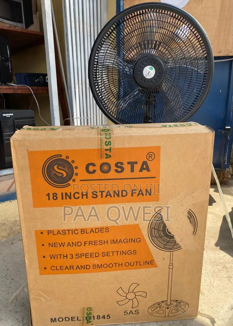 Cool Comfort Anytime - Use Costa Standing Fan