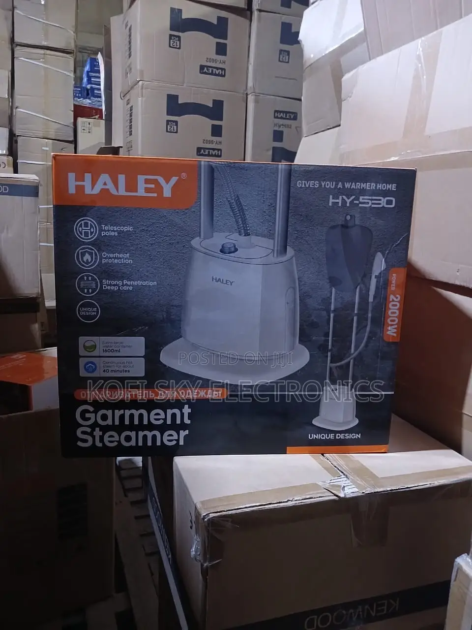 Haley-hy-530 Garment Steamer