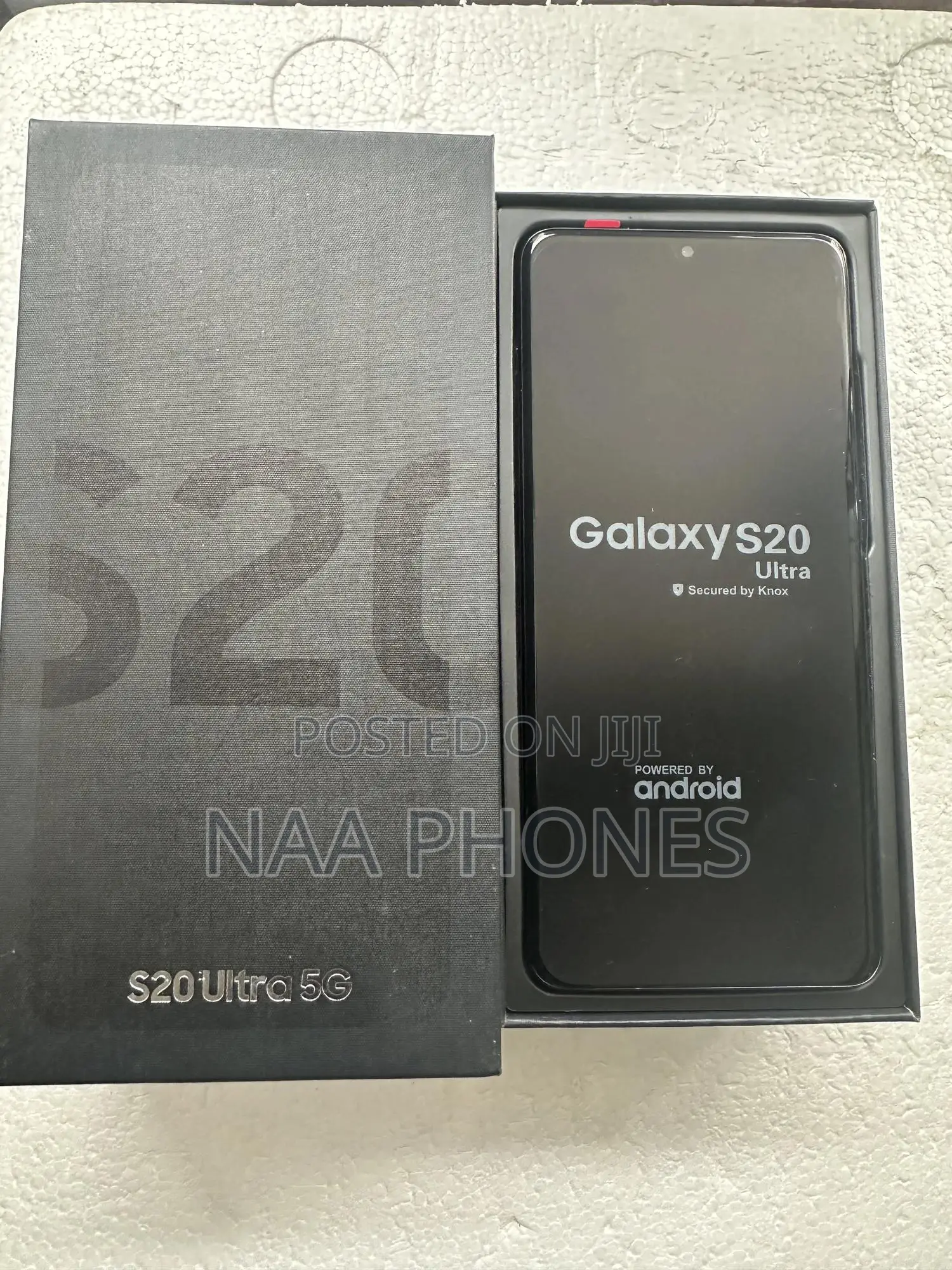New Samsung Galaxy S20 Ultra 256 GB Black