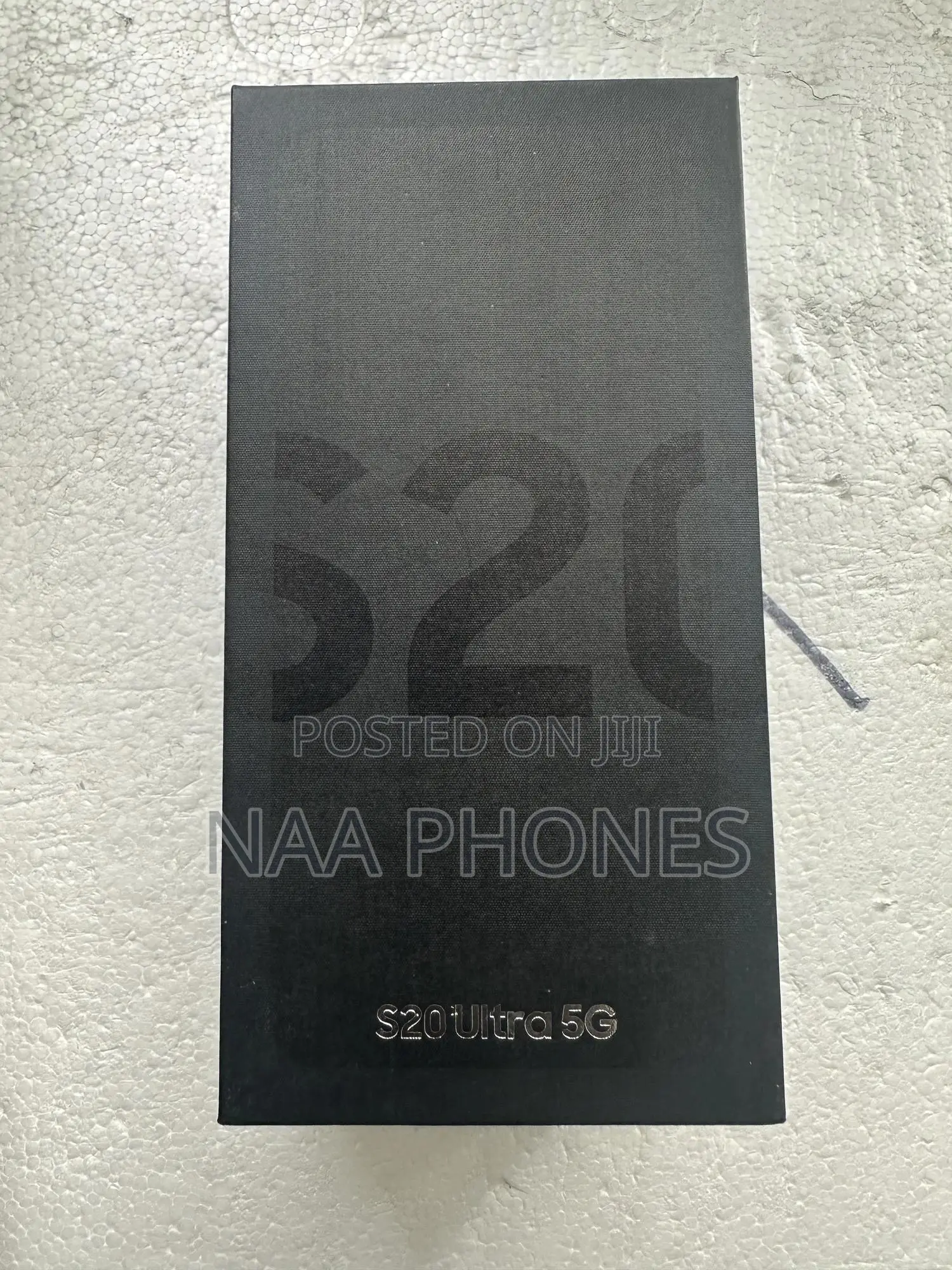 New Samsung Galaxy S20 Ultra 256 GB Black