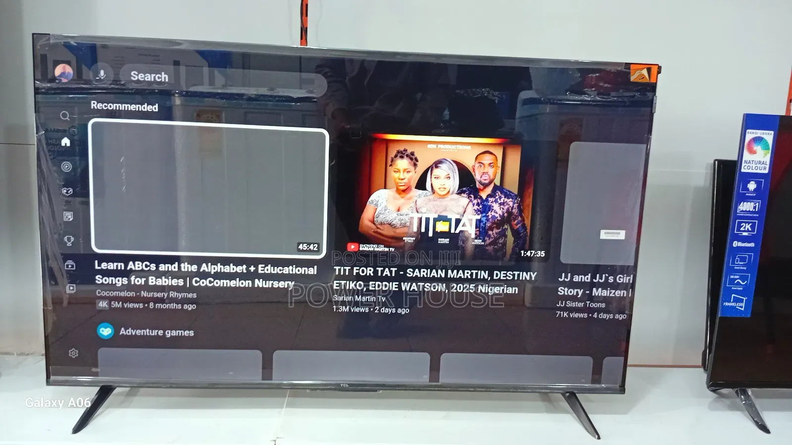 New Start TCL 50inches Qled Smart Tv Cool TCL 50inches Smart Tv