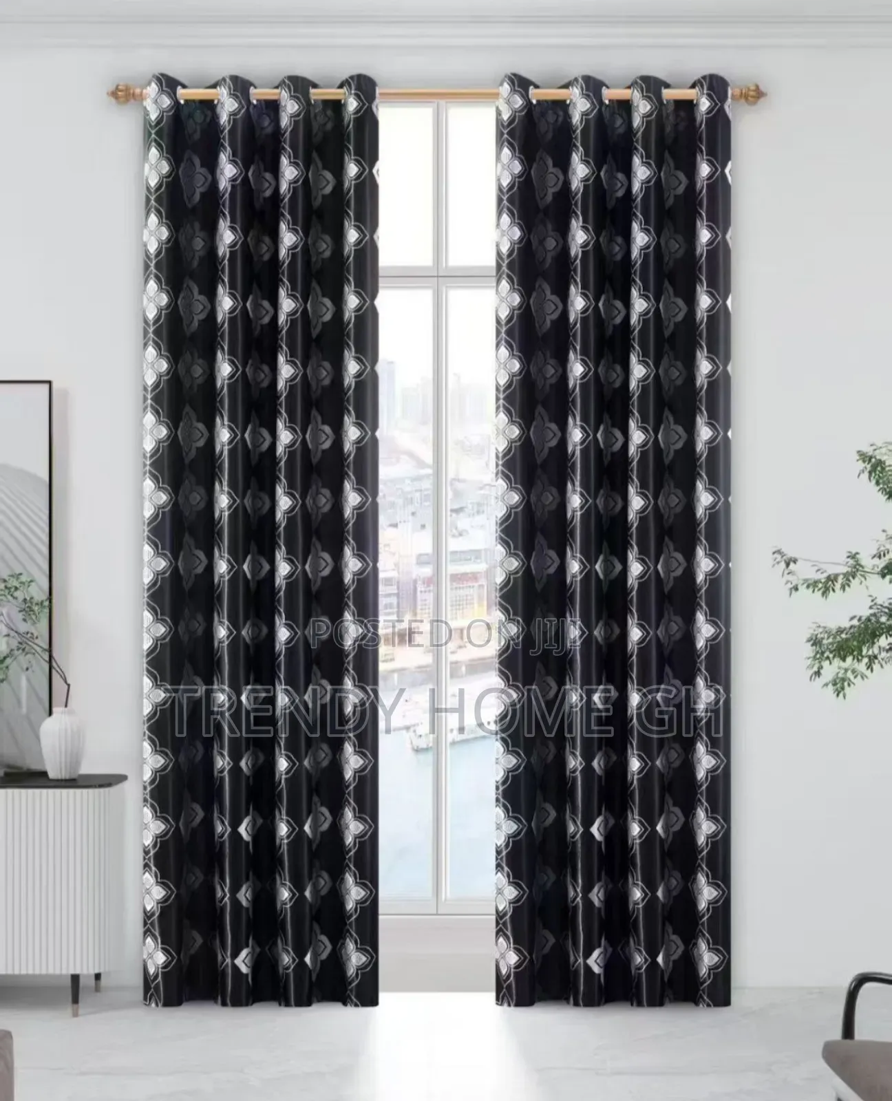 2in1 Pure Cotton Curtains