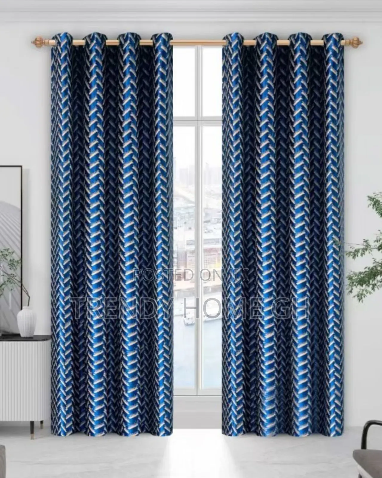 2in1 Pure Cotton Curtains