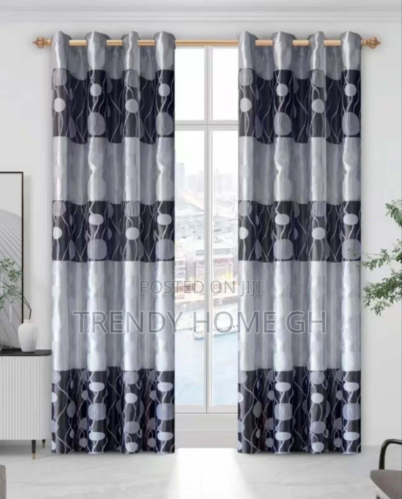 2in1 Pure Cotton Curtains