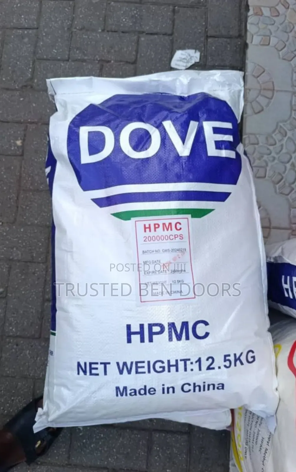 Dove HPMC for Tiles (12.5kg)