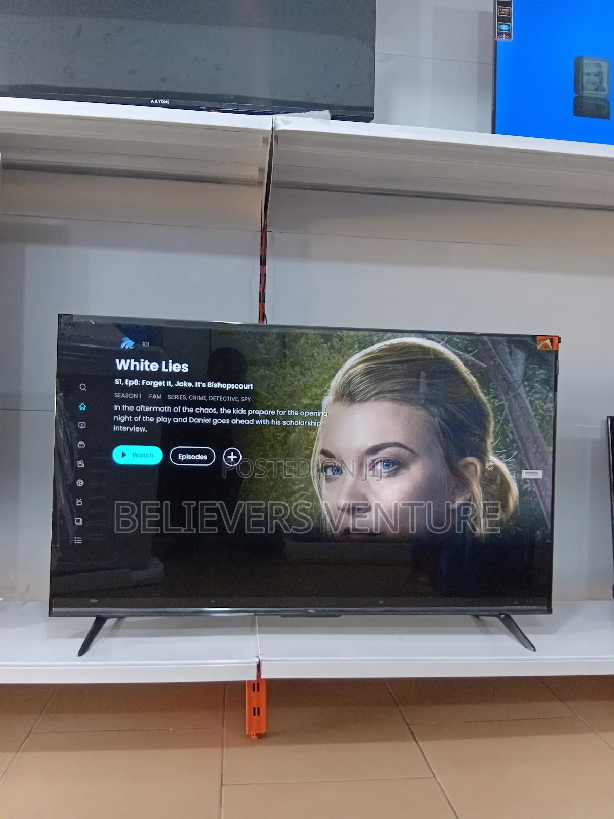 Thrilling Moment With TCL 50inches Flat Screen Tv Qled Display