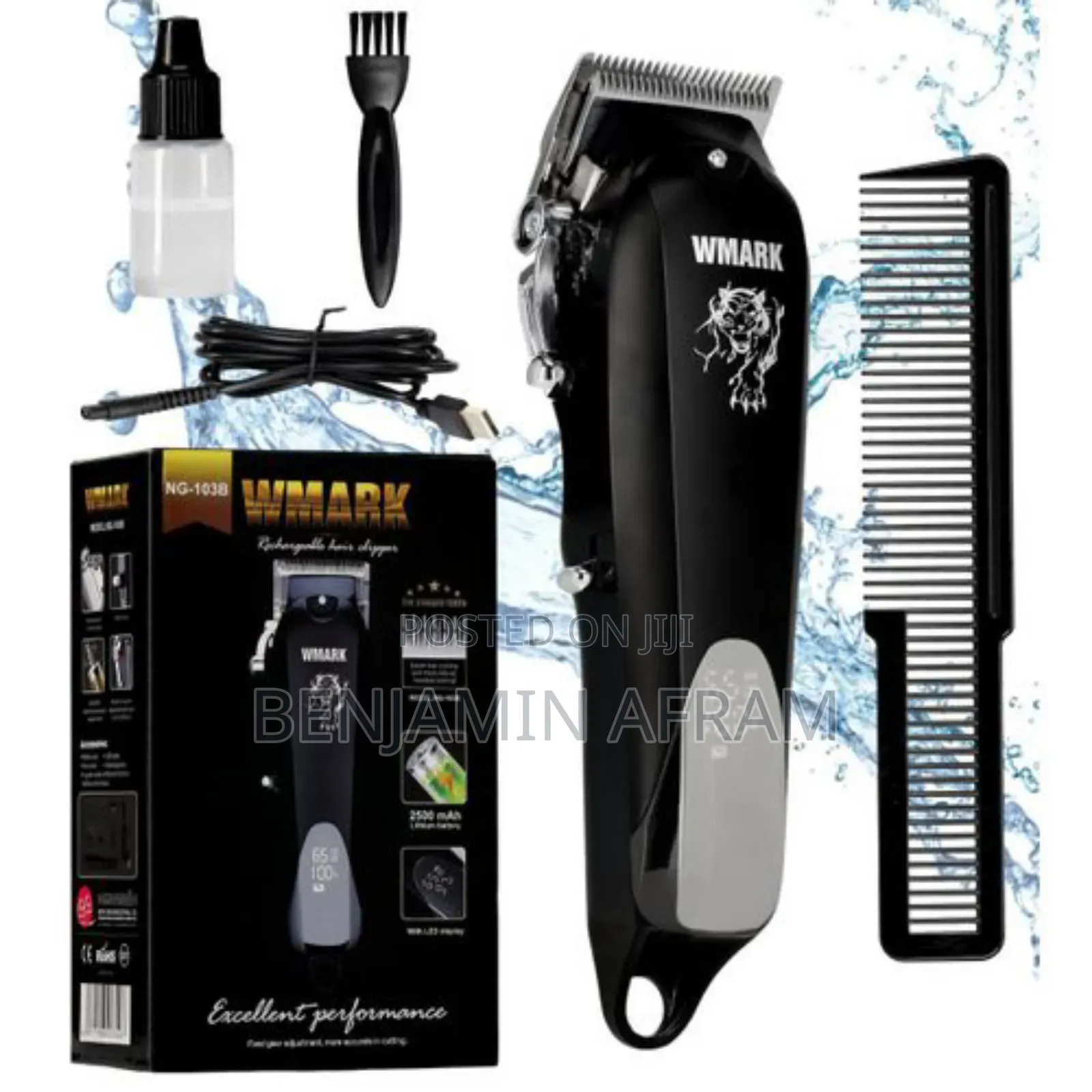 Wmark Ng-103b Cordless Hair Clippers