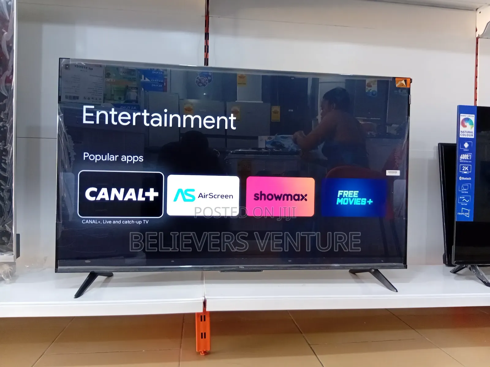Smart Way TCL Google Tv Qled Display Uhd Available Now 43inches