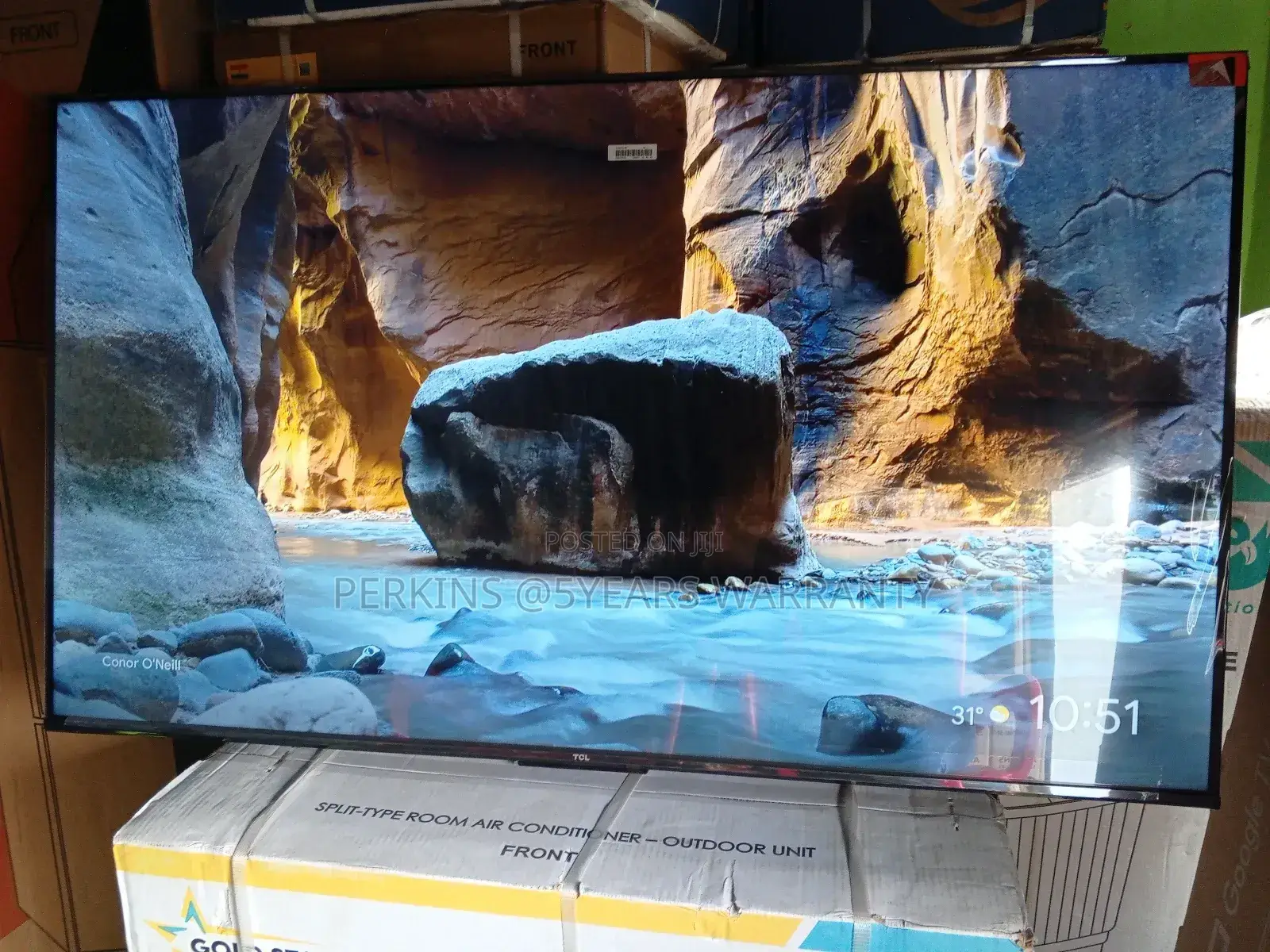 Experience Variety of Tv Shows, Music and Games With 55 Qled TCL Tv