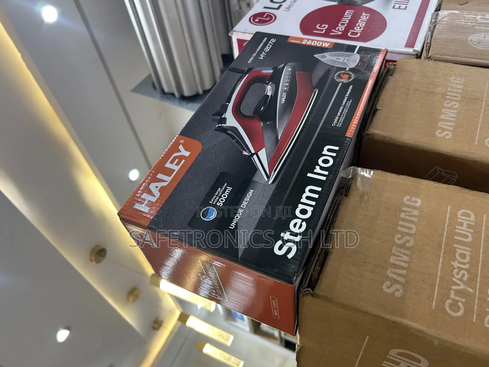 Shop Durable 2600w Haley Steam Hy-2072 (Red) Iron