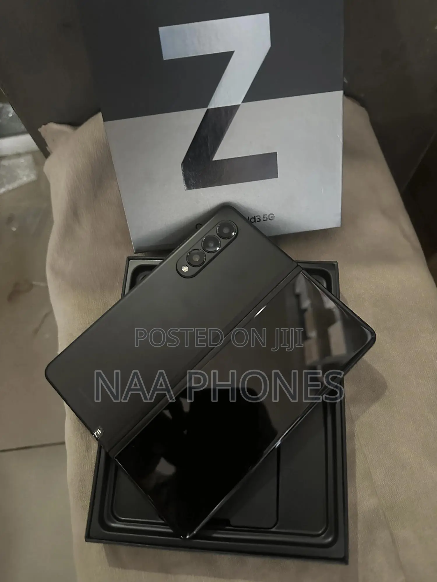 New Samsung Galaxy Z Fold 3 256 GB Black