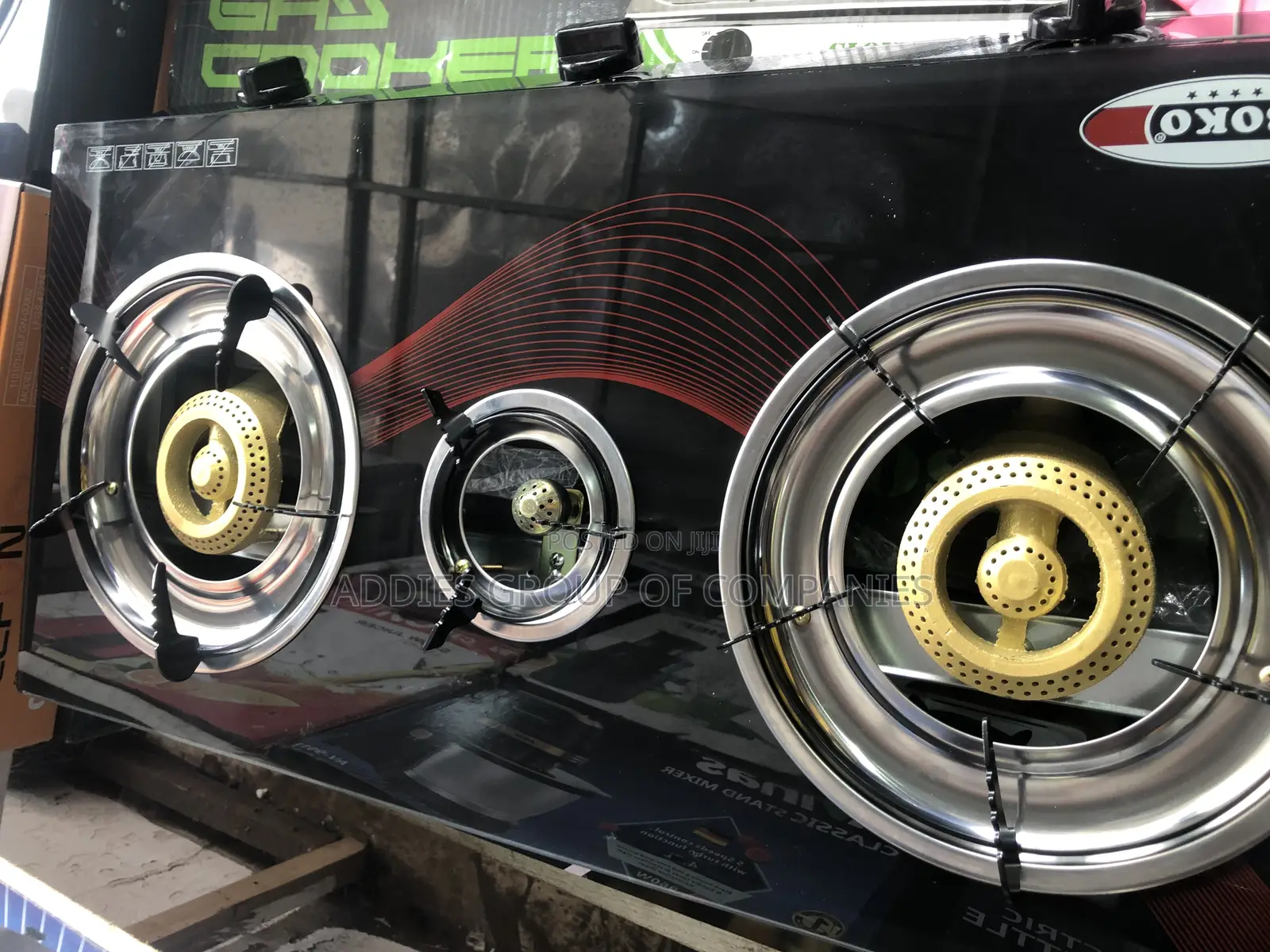 3in1 Glass Stove