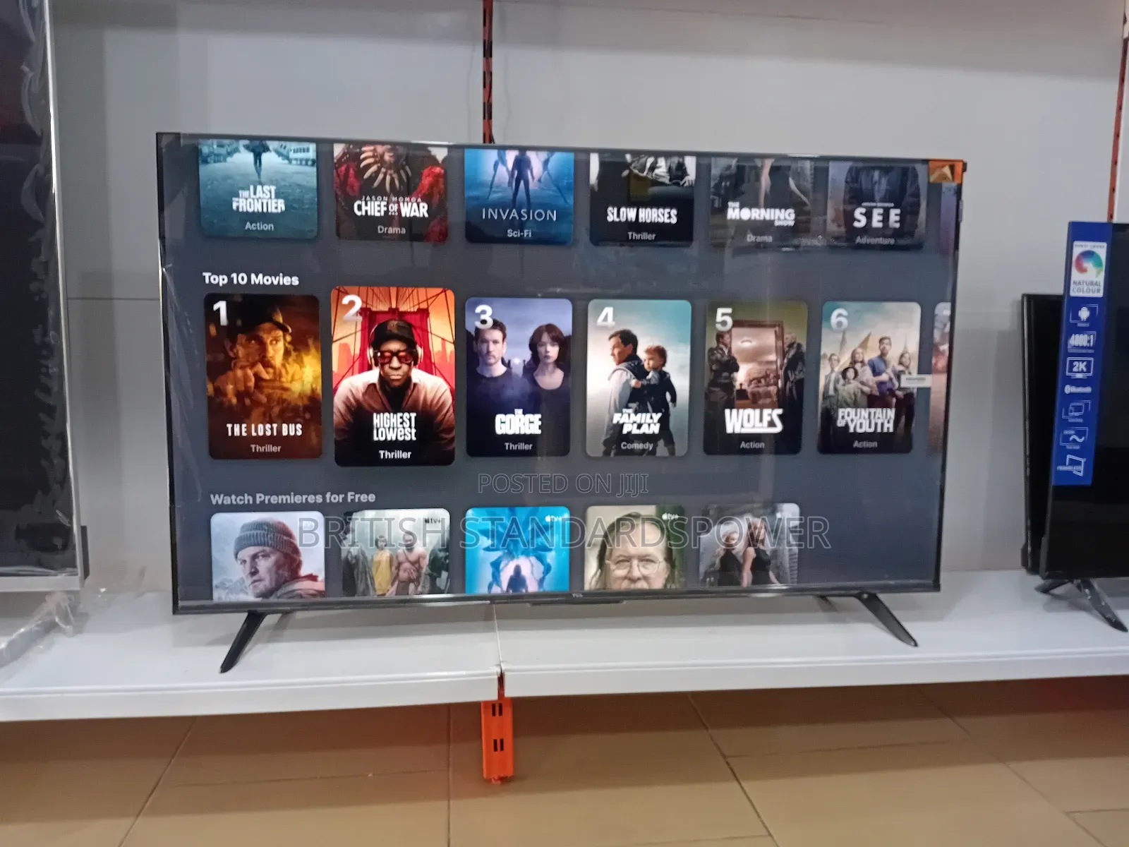 32" TCL Smart Tv With Apple Tv On