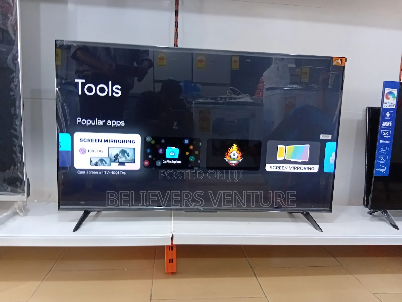 2160p Resolution Qled Display TCL/Google Tv 43inches