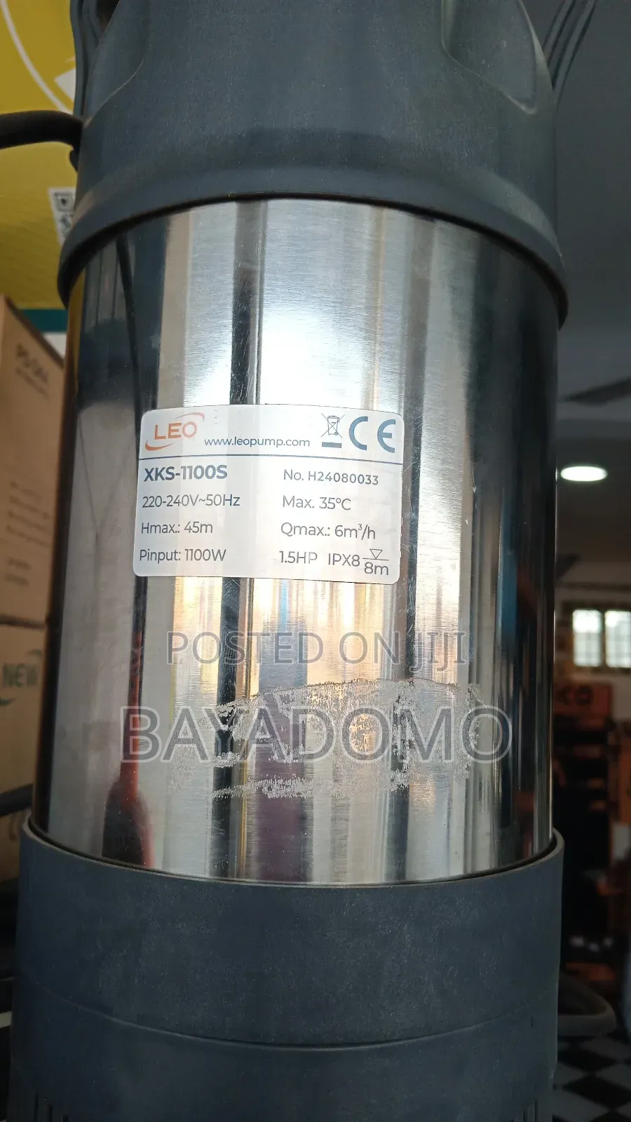 New Sewage Pump