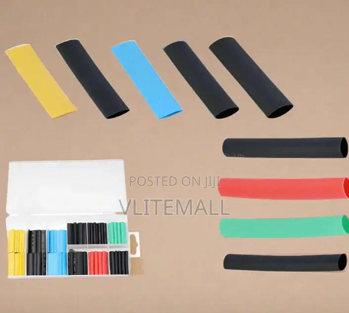 Wadfow 120 Pieces Heat Shrink Tubing Assortment - Wur1b01
