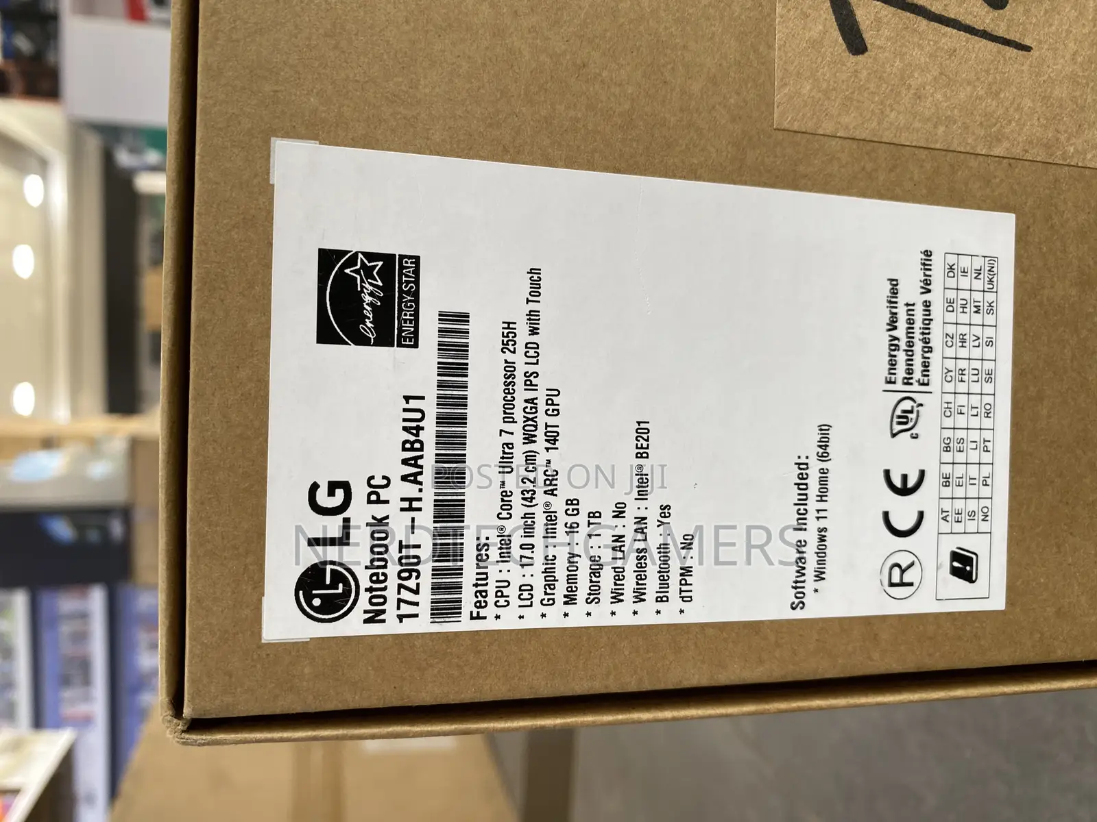 New Laptop LG Gram 15.6 16GB SSD 1T