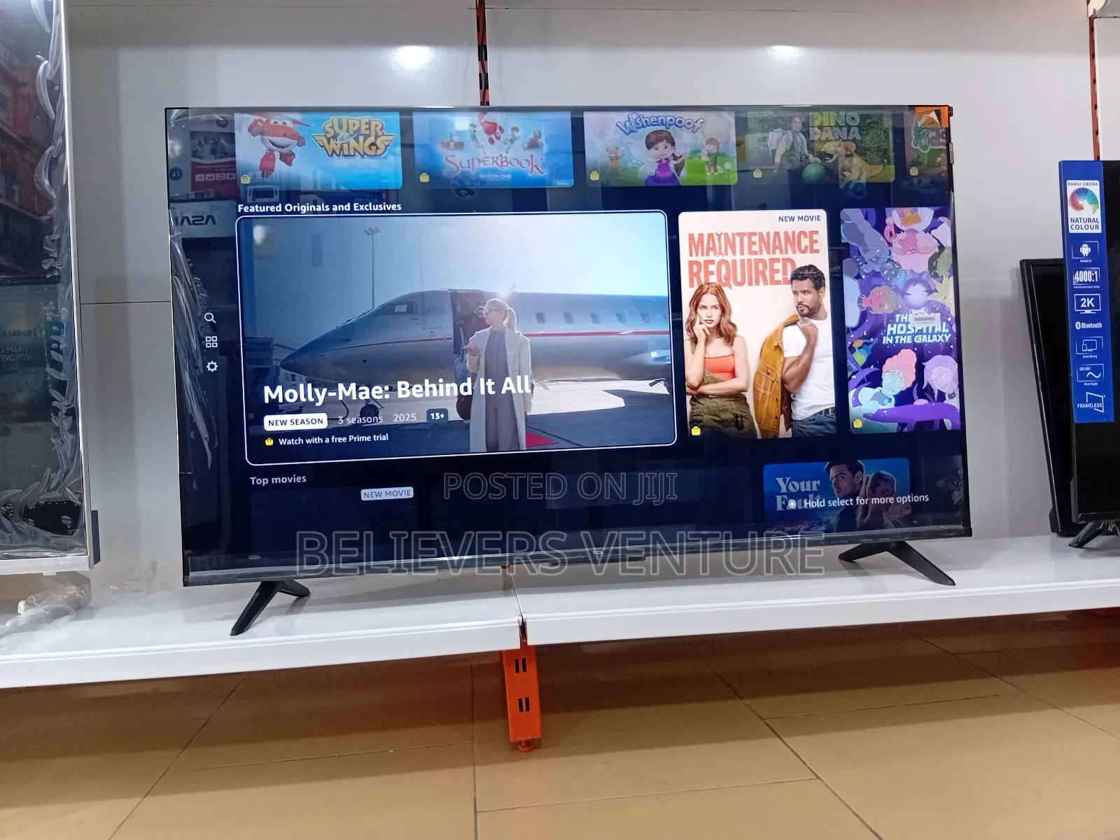 Experience a Day in a Life of TCL Google Smart Tv 50inches Wide