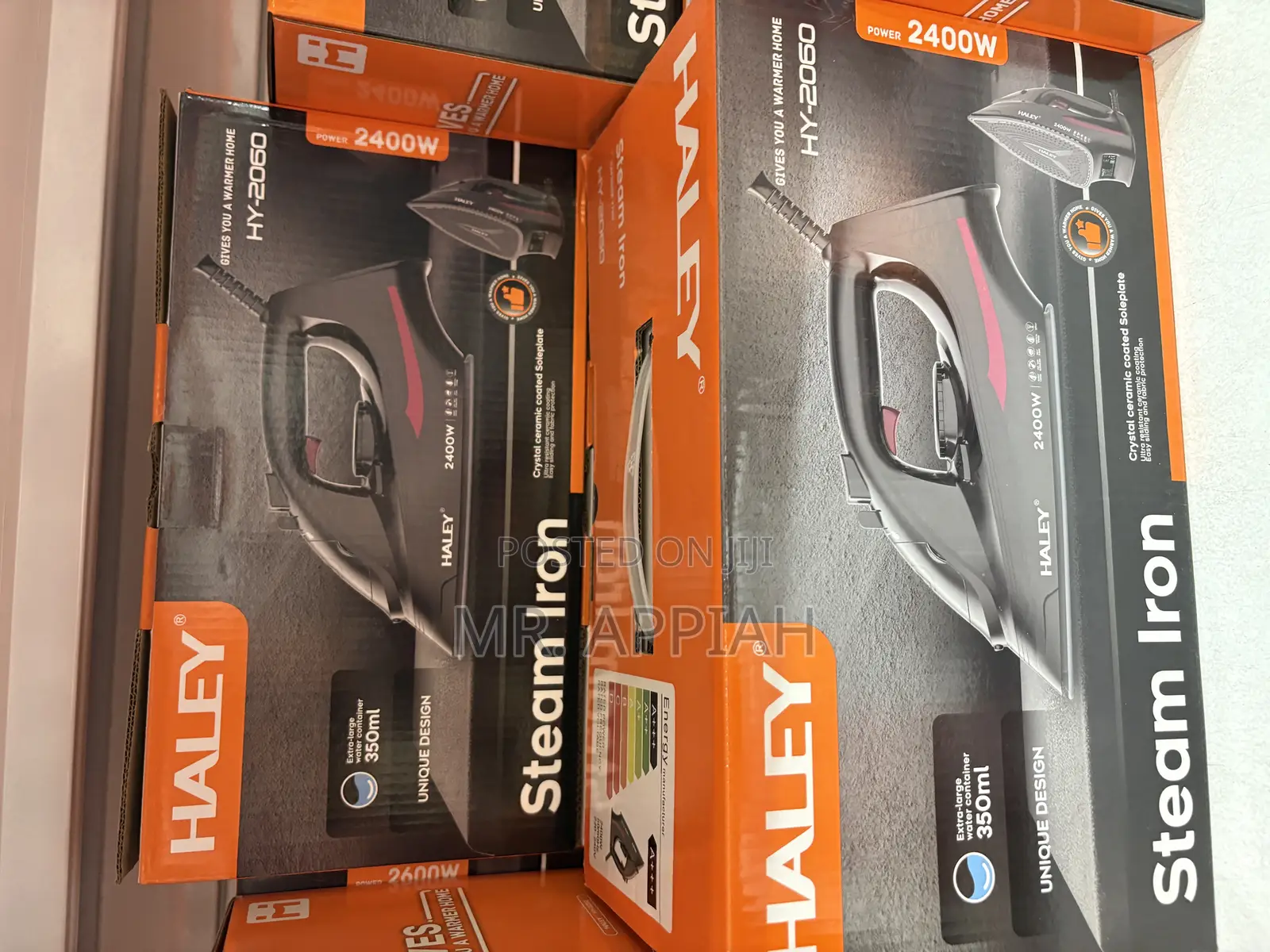 High Quality Haley-Hy-2060 Electric Steam Iron(2400watt)