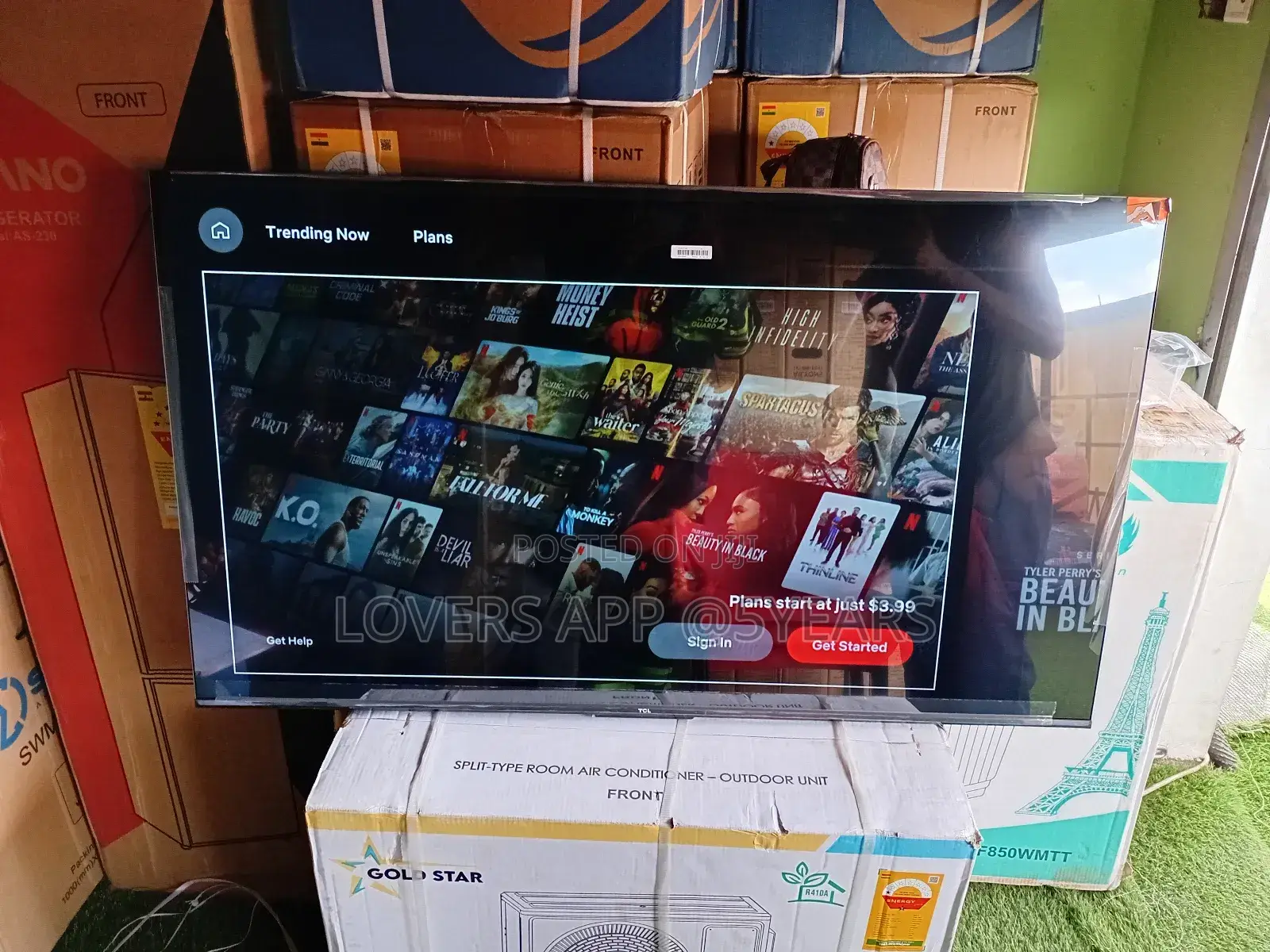 Cinema at Home – TCL 55inches Smart Tv
